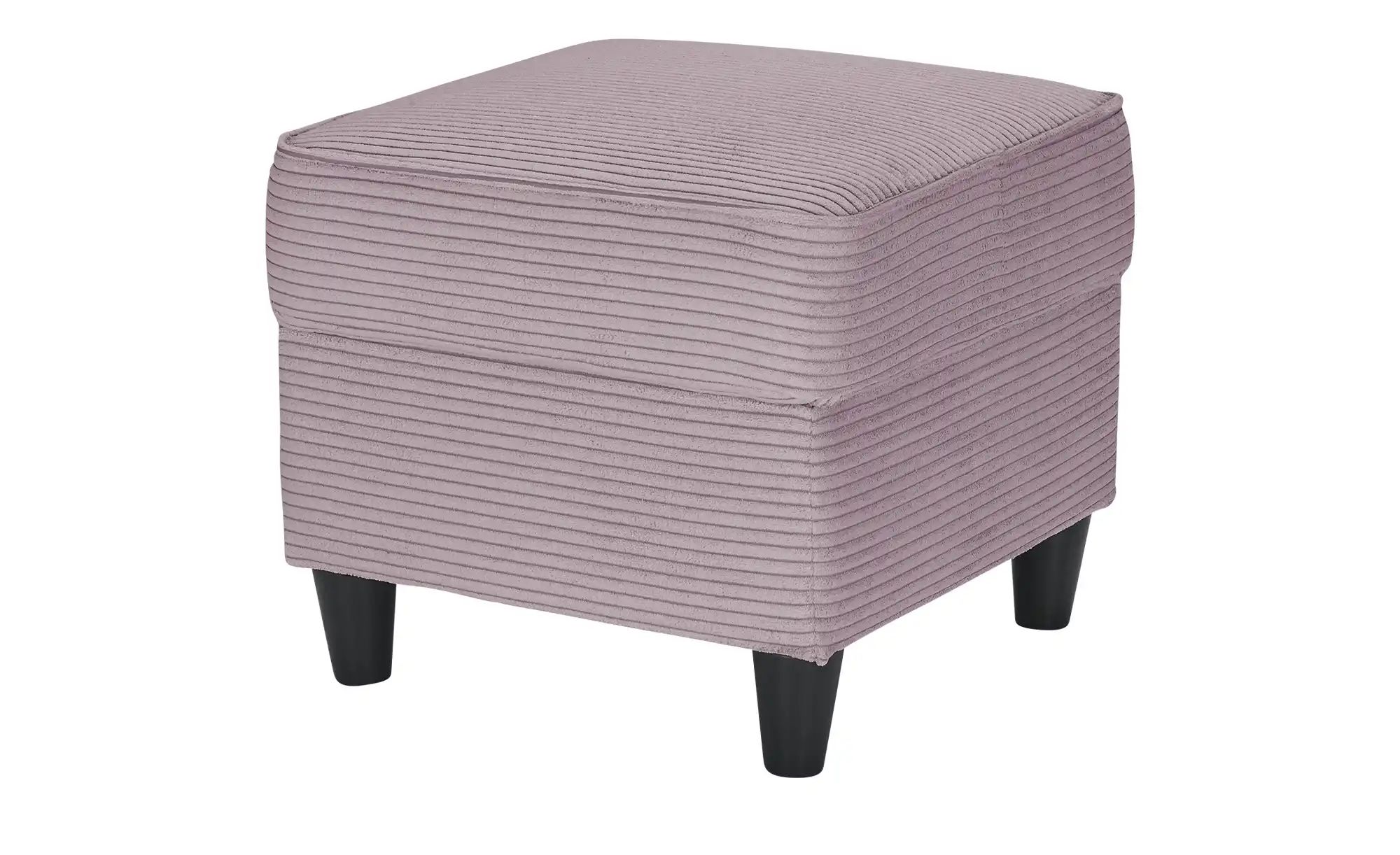 Hocker  Kivana ¦ rosa/pink ¦ Maße (cm): B: 52 H: 45 T: 52 Polstermöbel > Ho günstig online kaufen