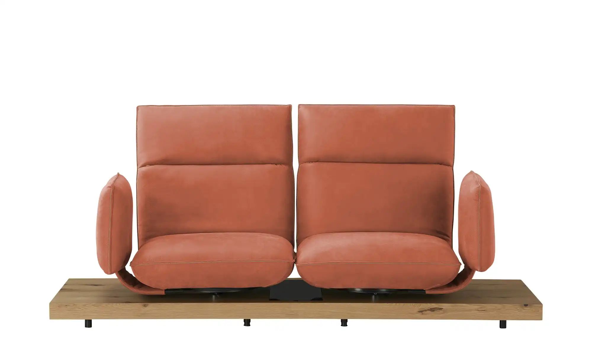 KOINOR Sofa 2-sitzig  Experio ¦ orange ¦ Maße (cm): B: 252 H: 104 T: 189 Po günstig online kaufen