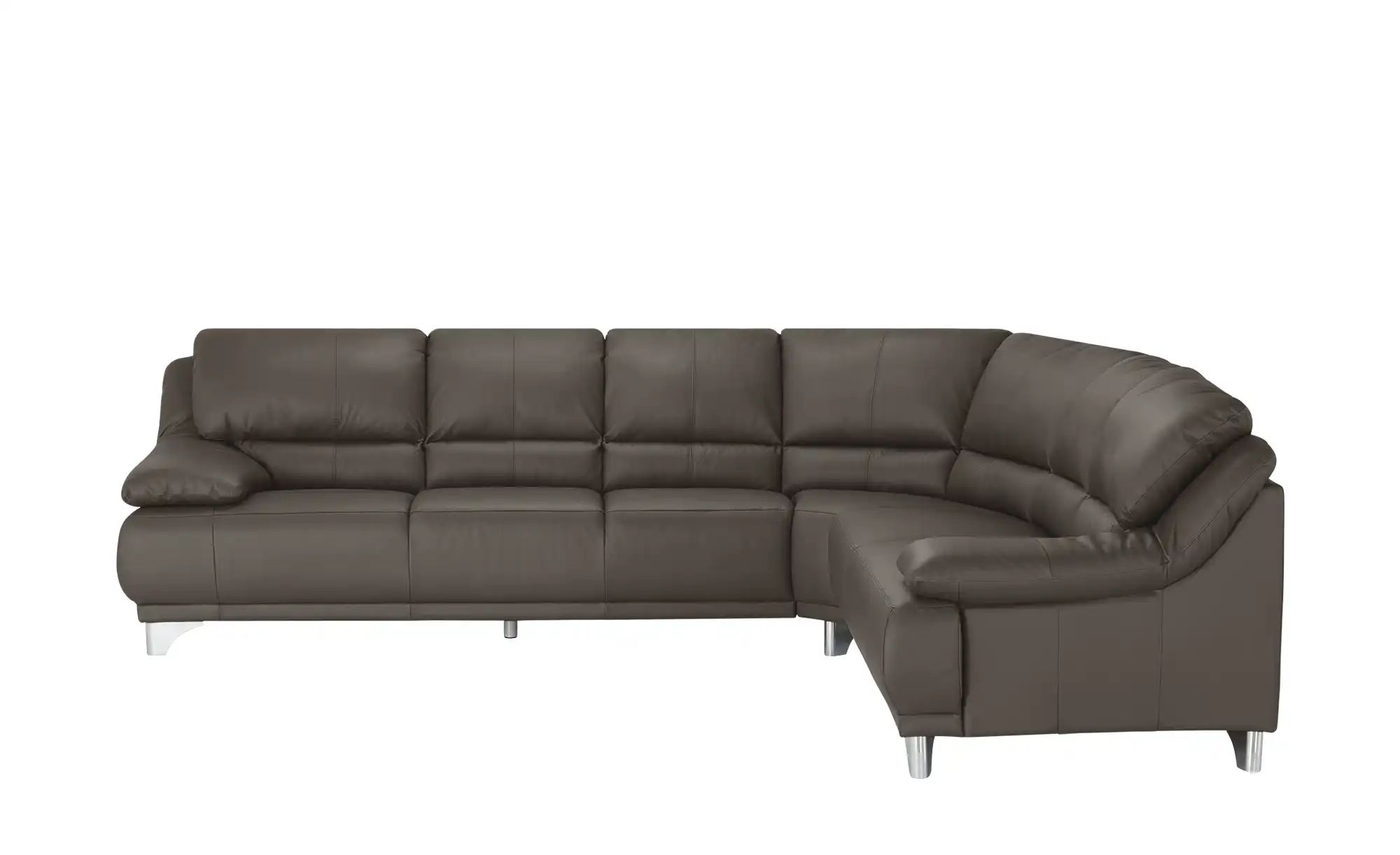 Ecksofa  aus Echtleder Maranello ¦ braun ¦ Maße (cm): B: 295 H: 87 T: 253 P günstig online kaufen