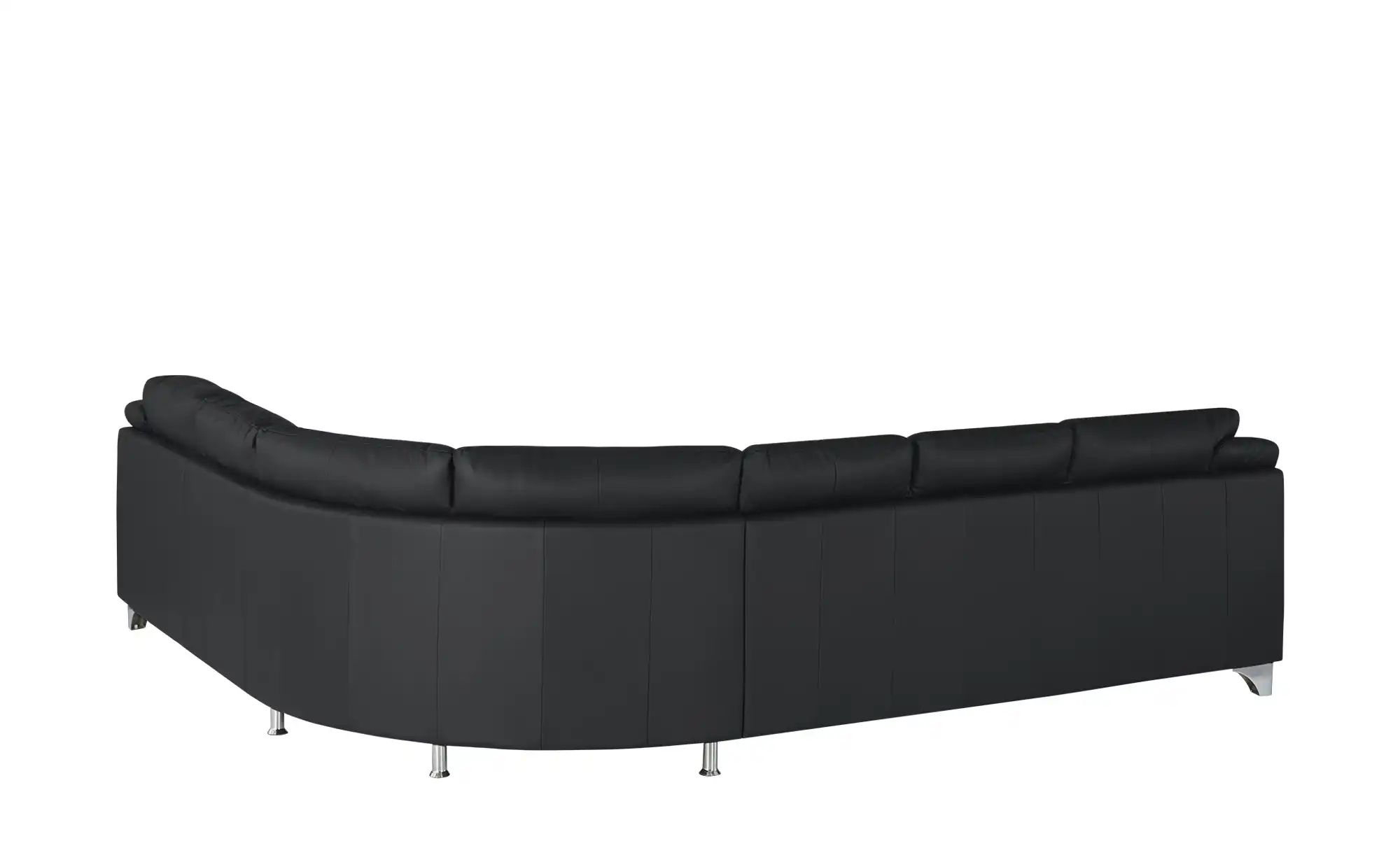 Ecksofa  aus Echtleder Maranello ¦ schwarz ¦ Maße (cm): B: 295 H: 87 T: 253 günstig online kaufen