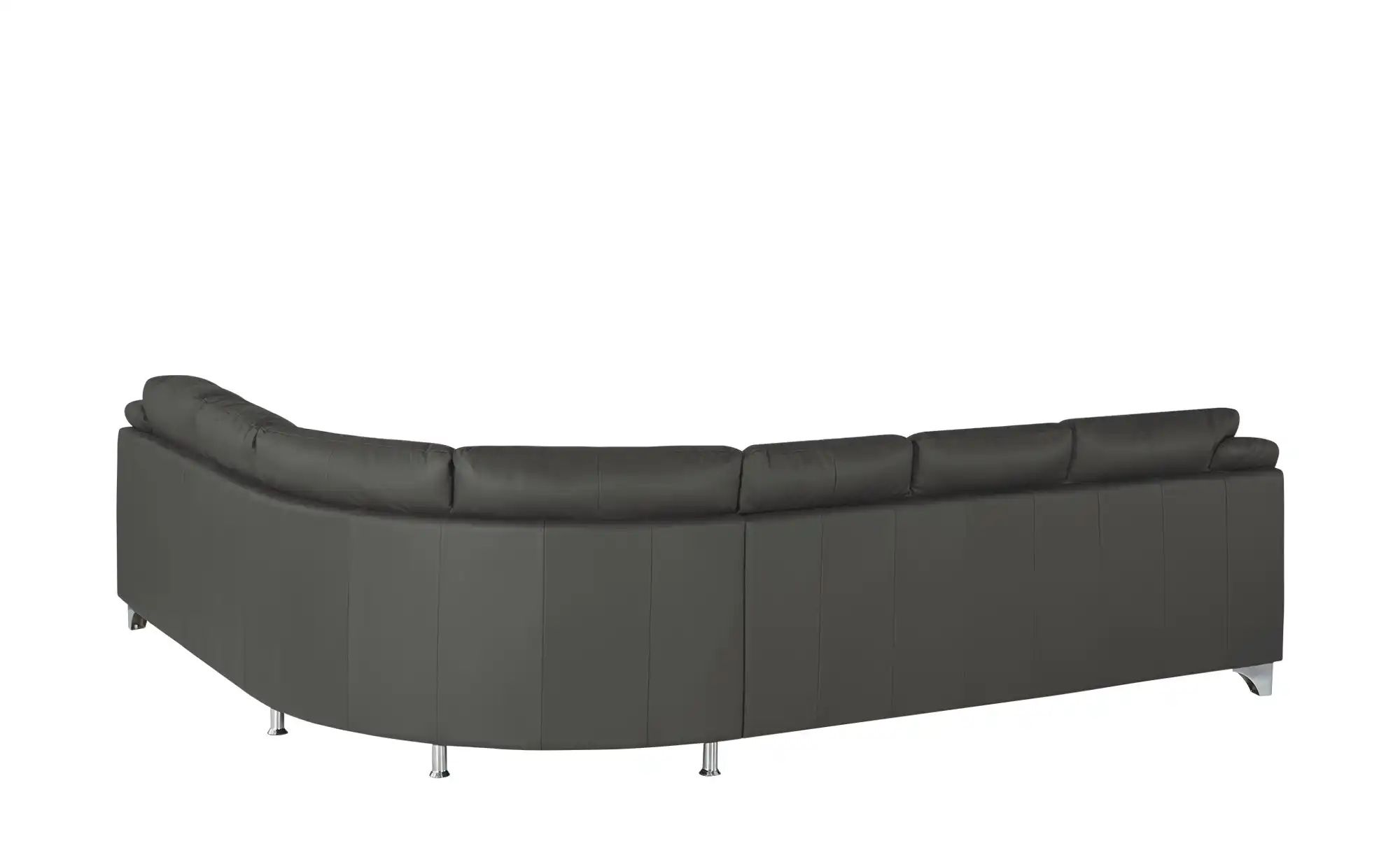 Ecksofa  aus Echtleder Maranello ¦ grau ¦ Maße (cm): B: 295 H: 87 T: 253 Po günstig online kaufen