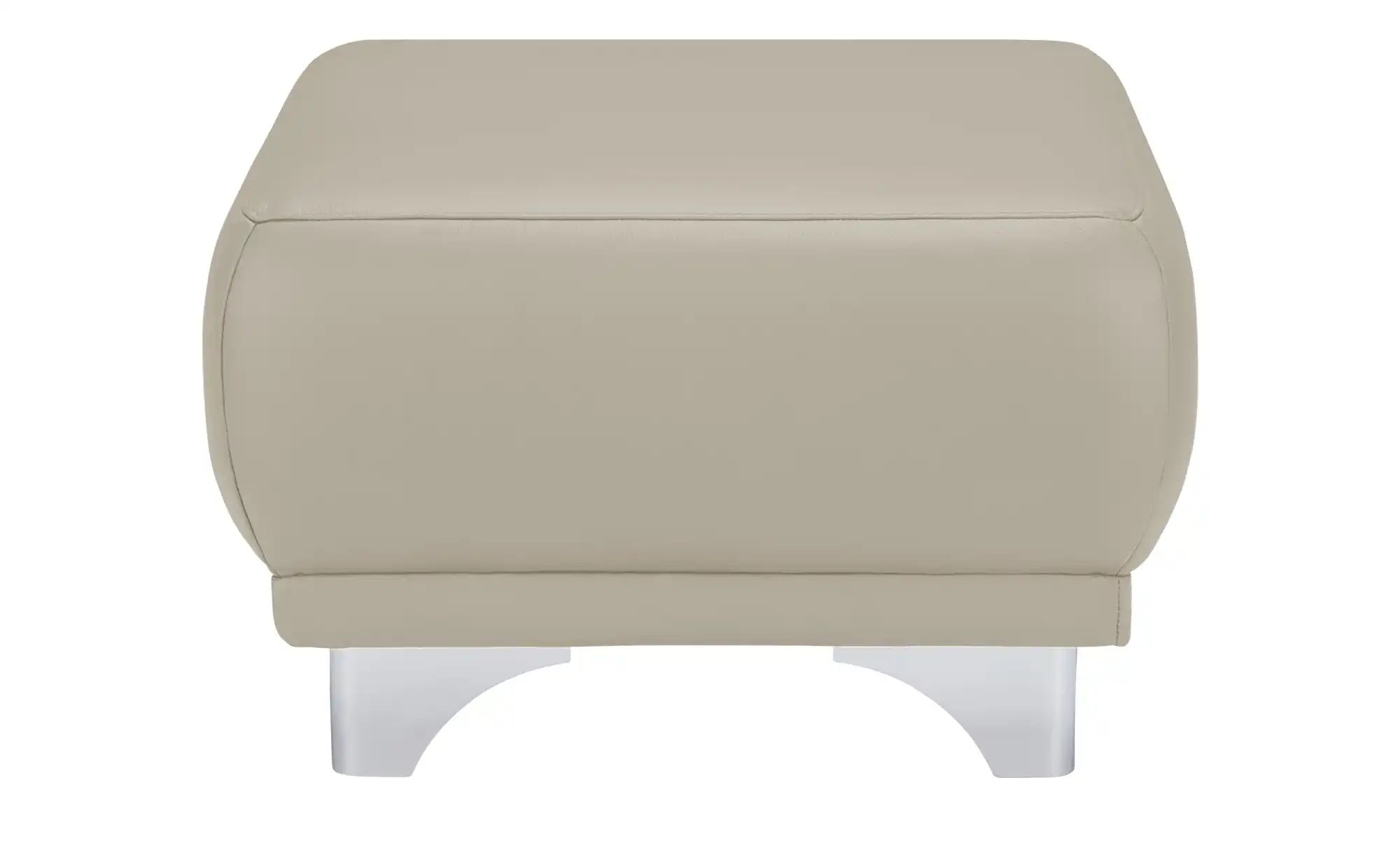 Hocker  Maranello ¦ creme ¦ Maße (cm): B: 66 H: 43 T: 66 Polstermöbel > Hoc günstig online kaufen