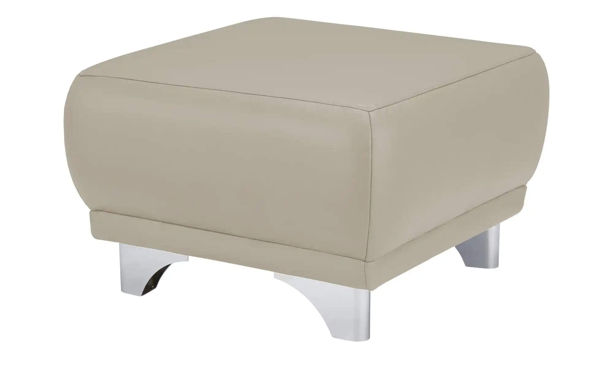 Hocker  Maranello ¦ creme ¦ Maße (cm): B: 66 H: 43 T: 66 Polstermöbel > Hoc günstig online kaufen