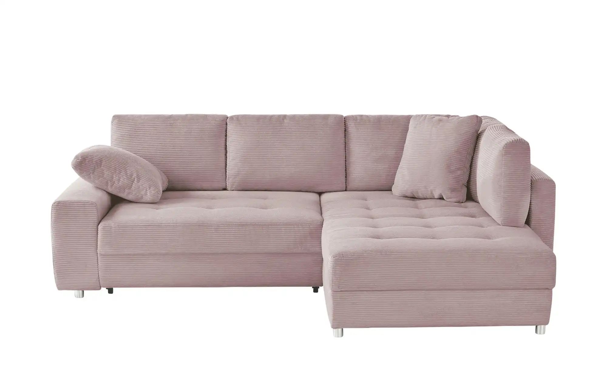 bobb Ecksofa  Arissa de Luxe ¦ rosa/pink ¦ Maße (cm): B: 265 H: 84 T: 215 P günstig online kaufen