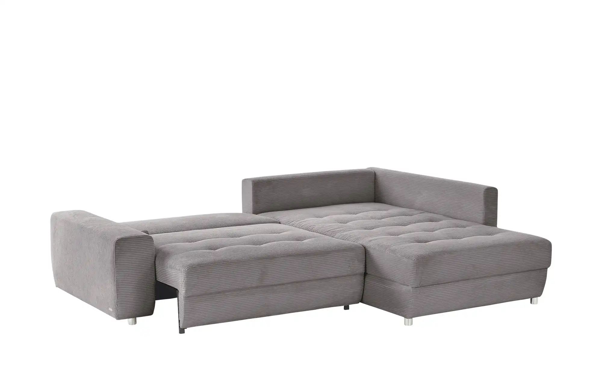 bobb Ecksofa  Arissa de Luxe ¦ grau ¦ Maße (cm): B: 265 H: 84 T: 215.0 Pols günstig online kaufen