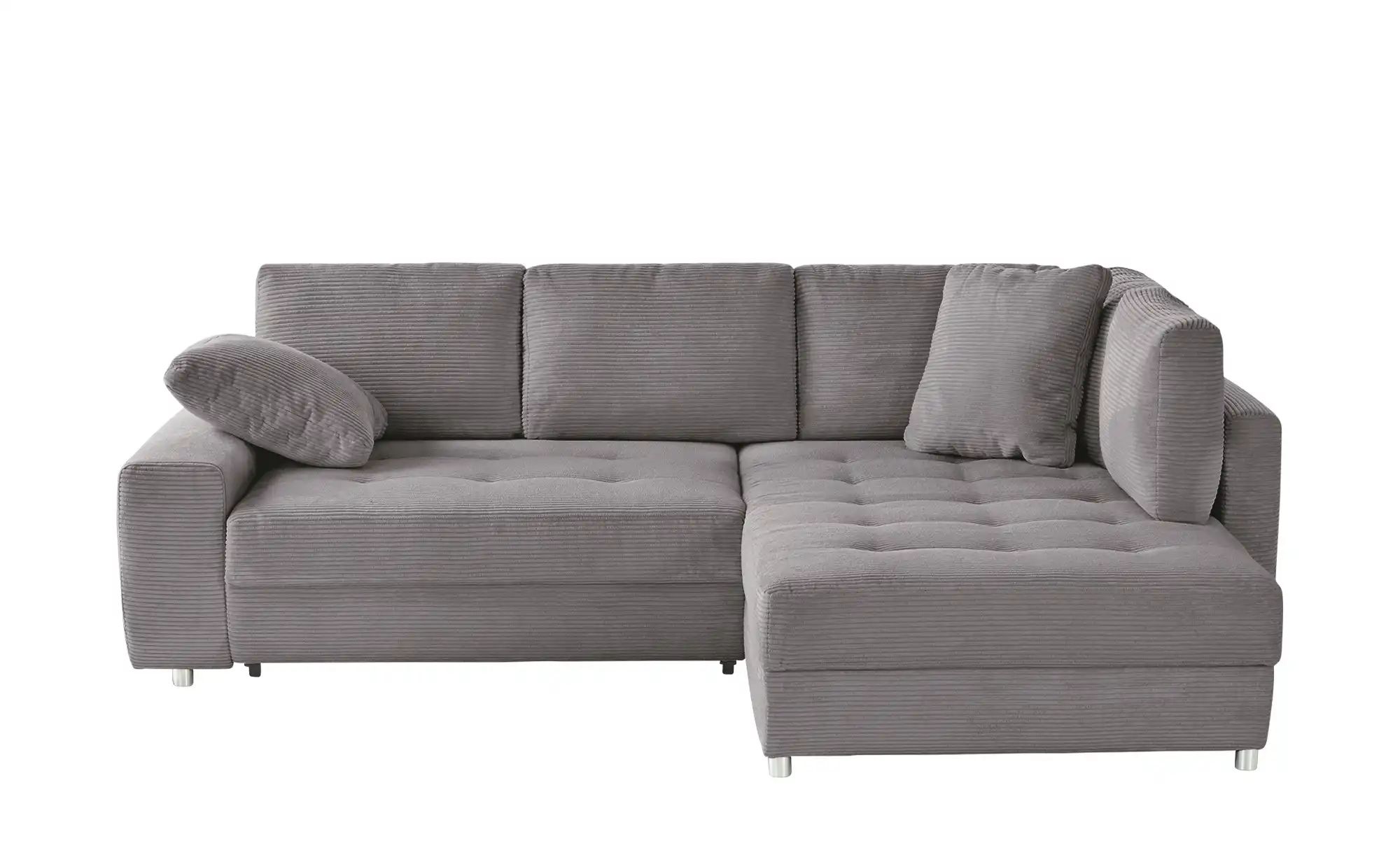 bobb Ecksofa  Arissa de Luxe ¦ grau ¦ Maße (cm): B: 265 H: 84 T: 215.0 Pols günstig online kaufen