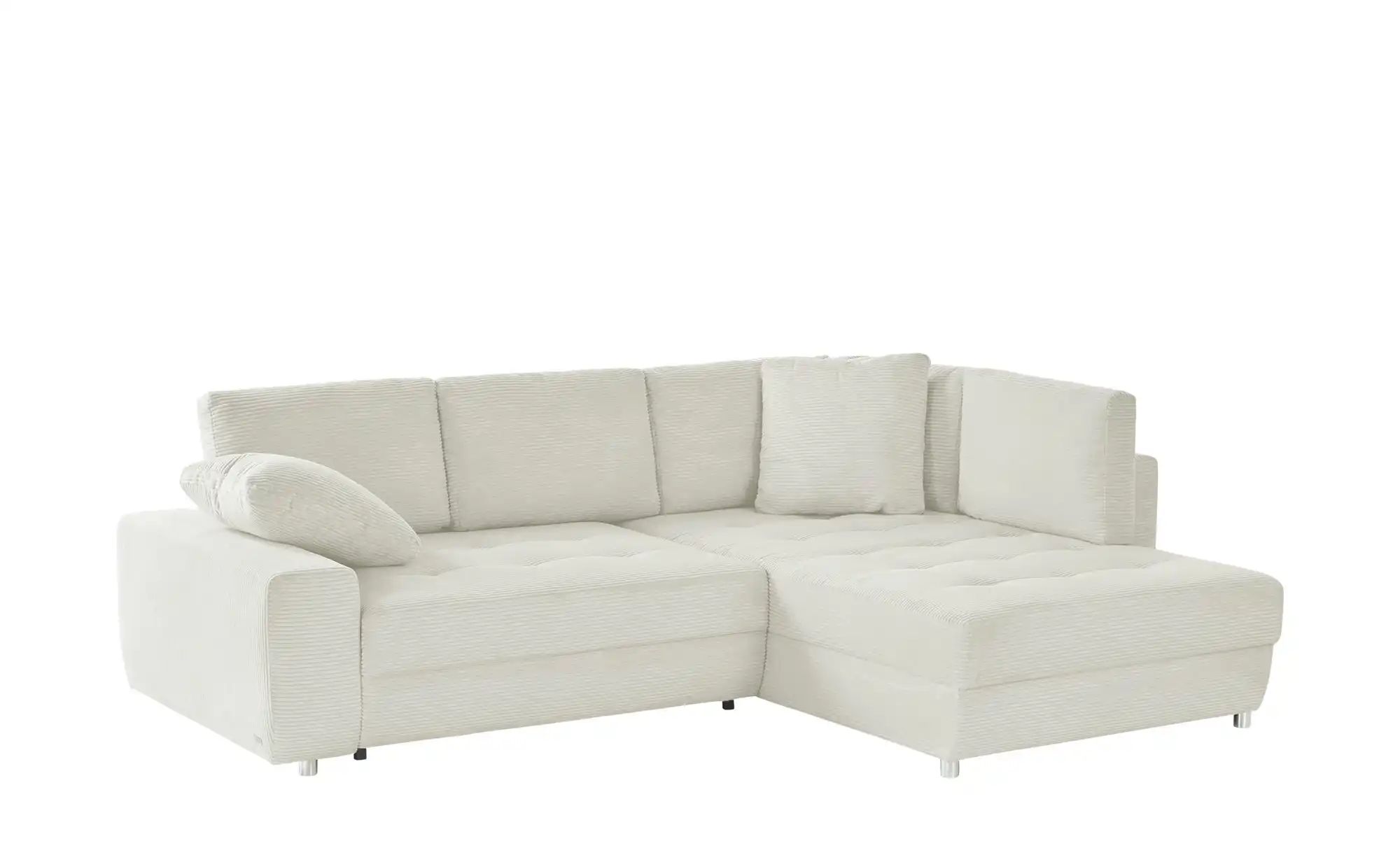 bobb Ecksofa  Arissa de Luxe ¦ creme ¦ Maße (cm): B: 265 H: 84 T: 215 Polst günstig online kaufen