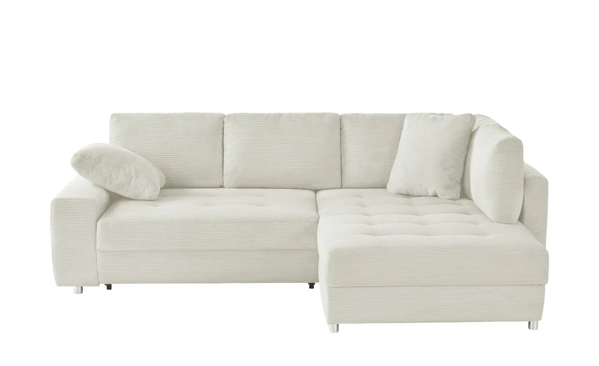 bobb Ecksofa  Arissa de Luxe ¦ creme ¦ Maße (cm): B: 265 H: 84 T: 215 Polst günstig online kaufen