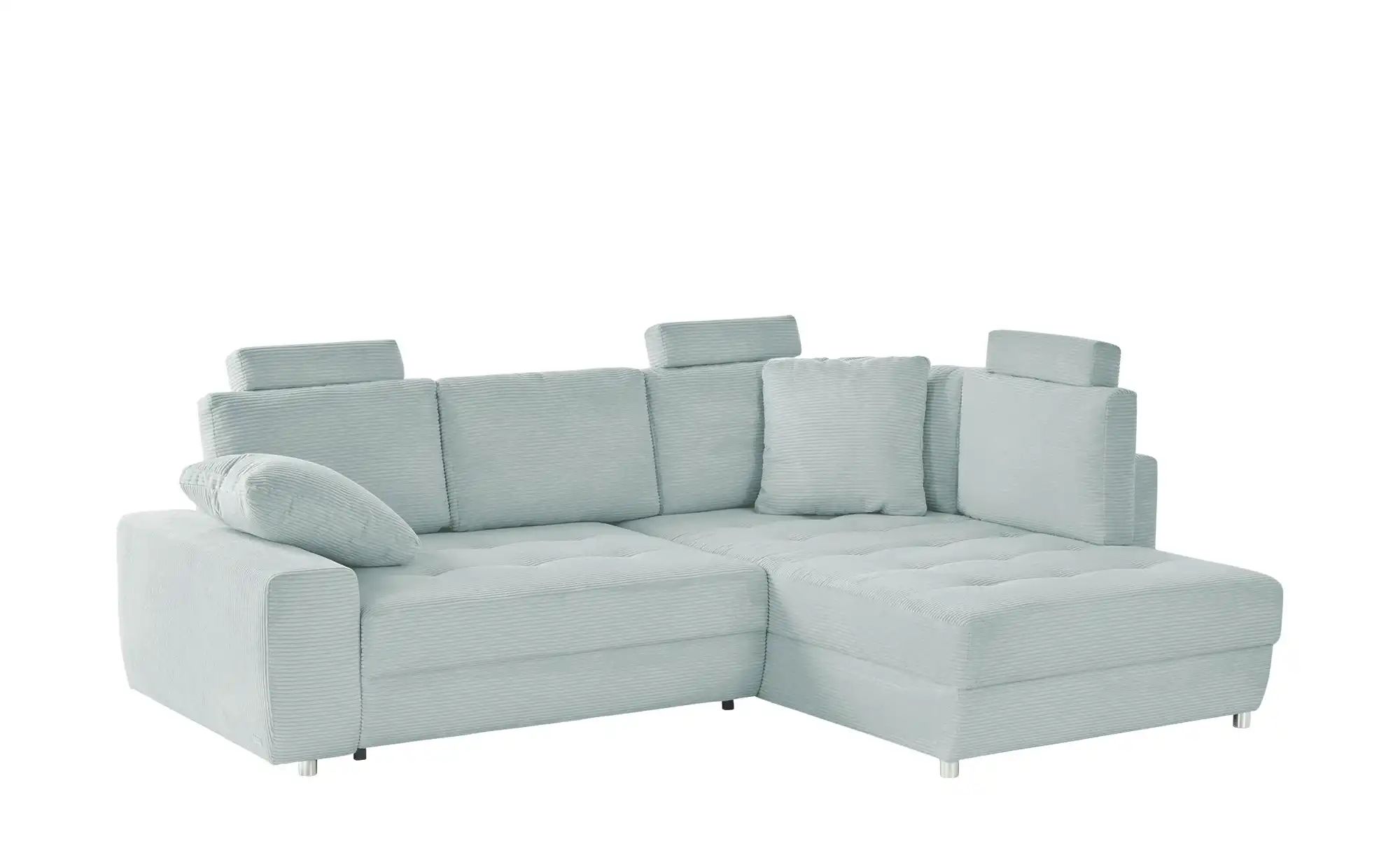 bobb Ecksofa  Arissa de Luxe ¦ blau ¦ Maße (cm): B: 265 H: 84 T: 215 Polste günstig online kaufen