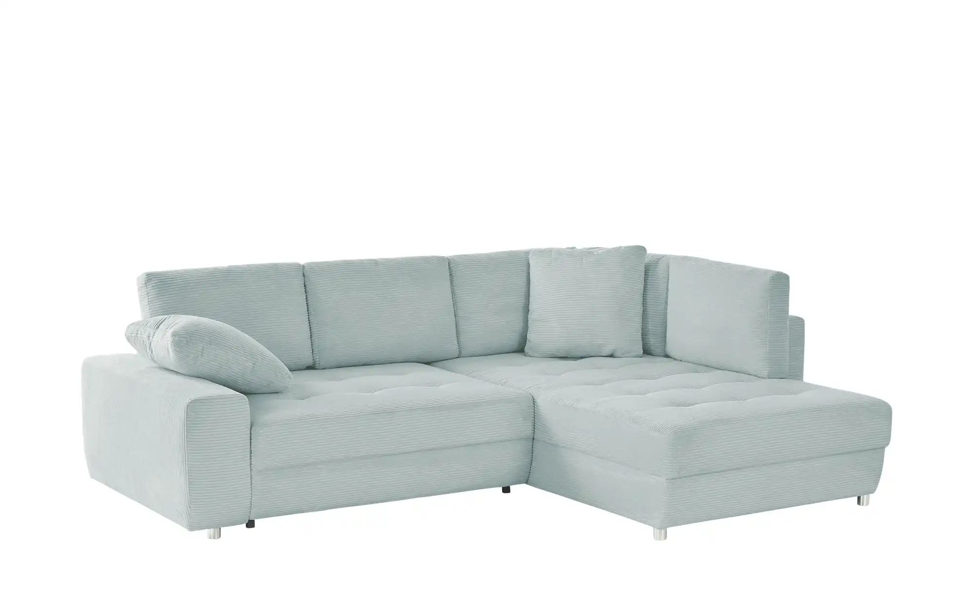 bobb Ecksofa  Arissa de Luxe ¦ blau ¦ Maße (cm): B: 265 H: 84 T: 215.0 Pols günstig online kaufen