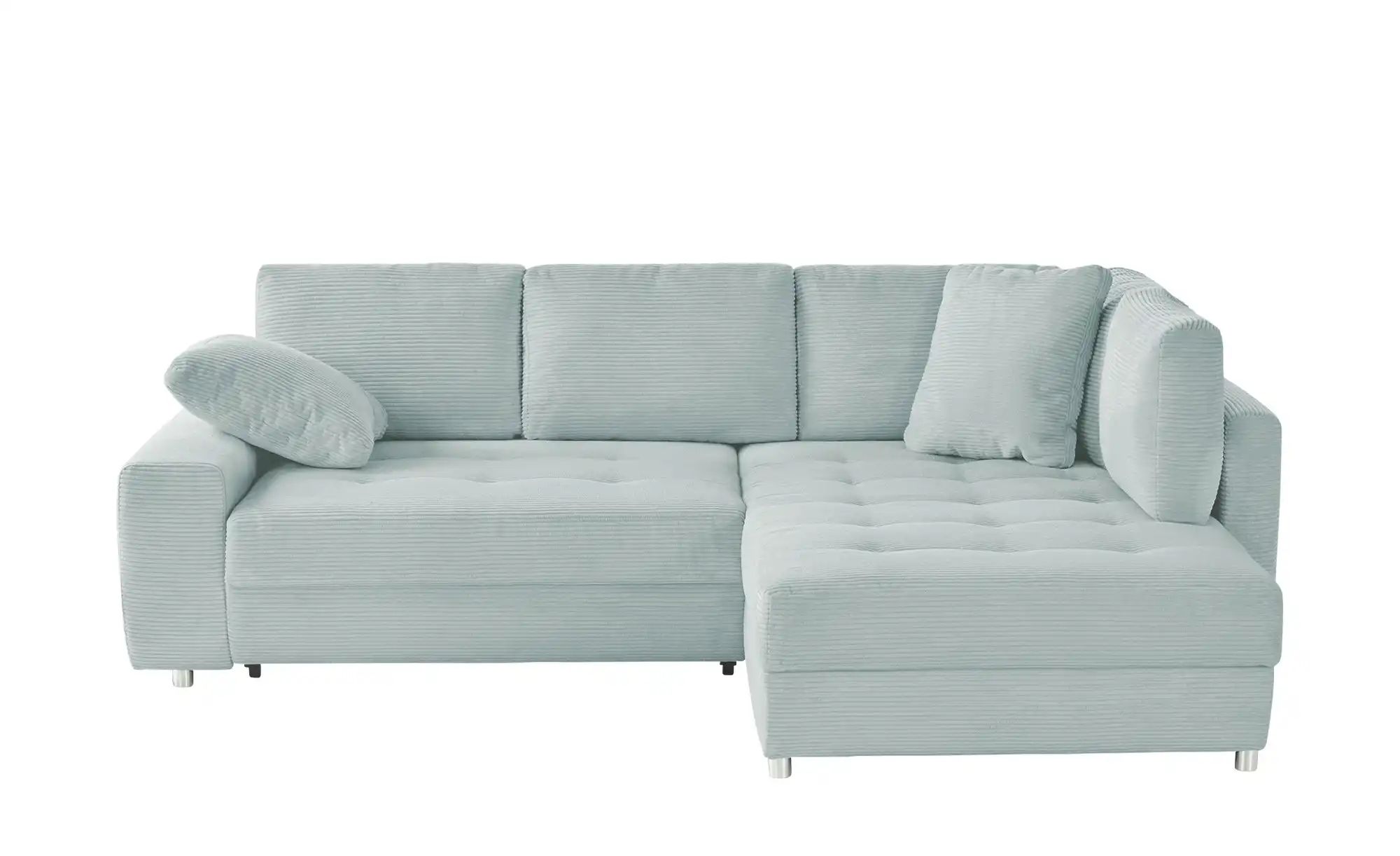 bobb Ecksofa  Arissa de Luxe ¦ blau ¦ Maße (cm): B: 265 H: 84 T: 215.0 Pols günstig online kaufen