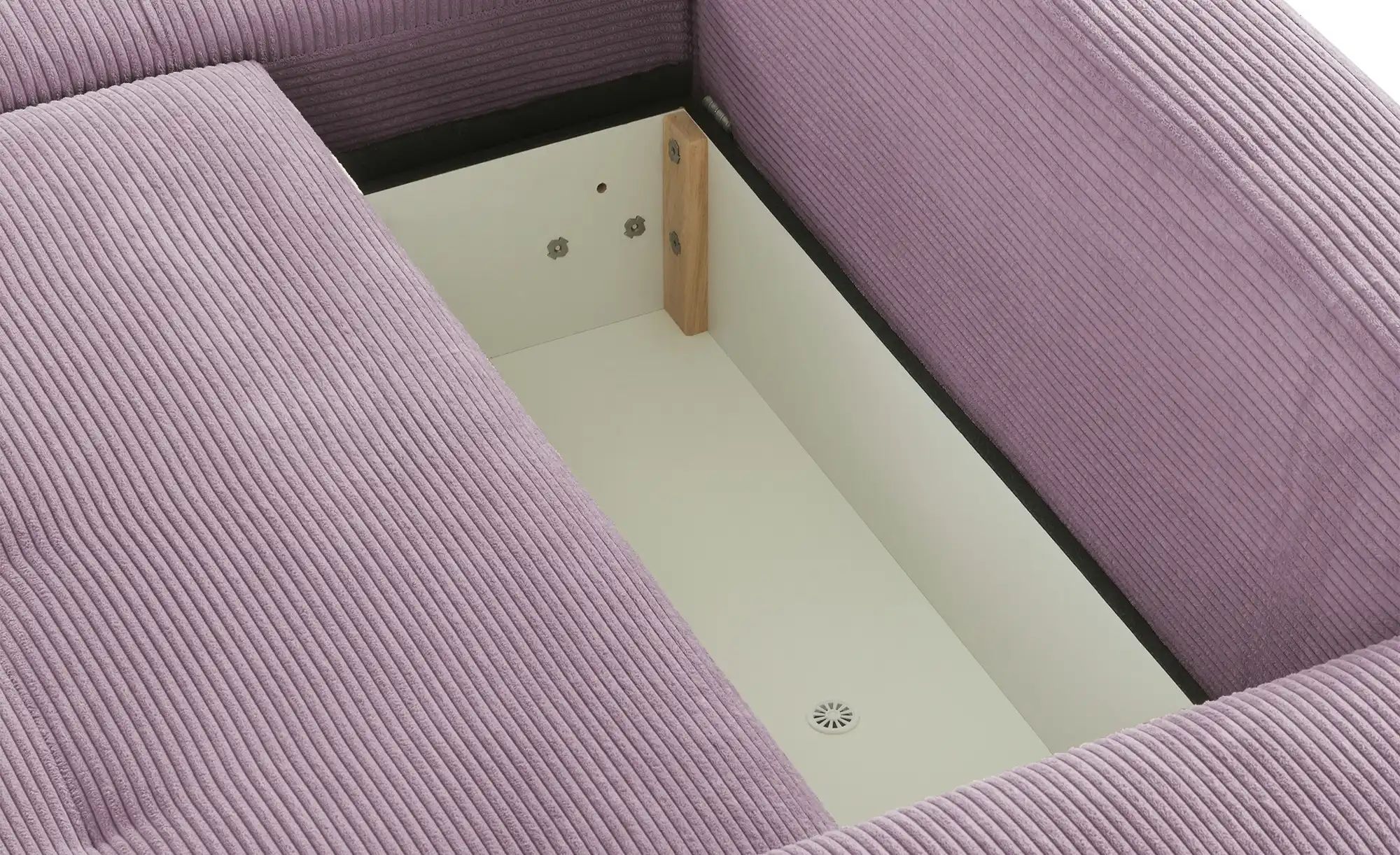 bobb Ecksofa  Arissa de Luxe ¦ lila/violett ¦ Maße (cm): B: 265 H: 84 T: 21 günstig online kaufen