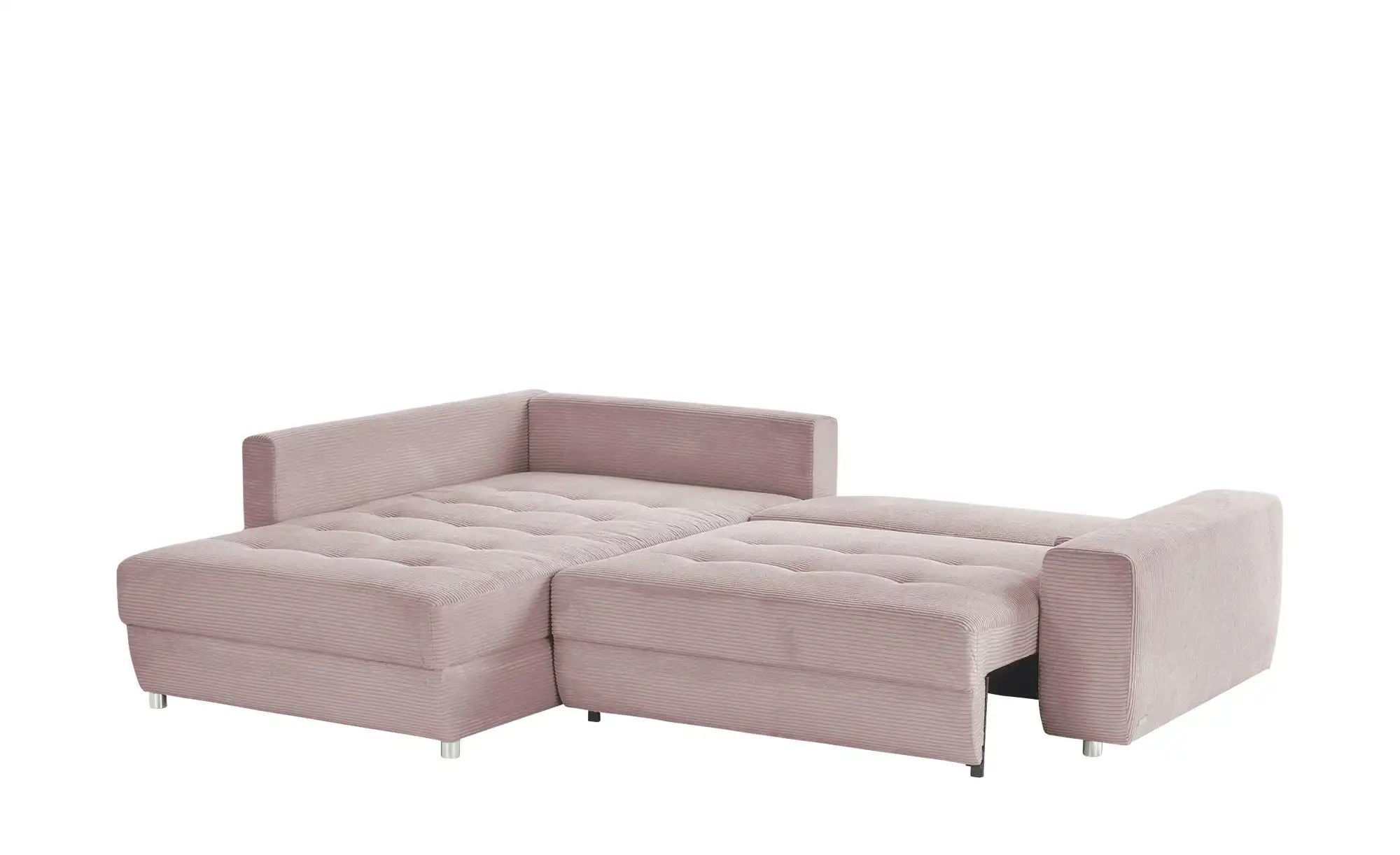 bobb Ecksofa  Arissa de Luxe ¦ rosa/pink ¦ Maße (cm): B: 265 H: 84 T: 215.0 günstig online kaufen