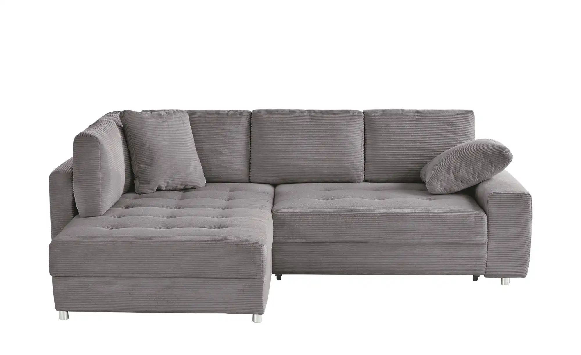 bobb Ecksofa  Arissa de Luxe ¦ grau ¦ Maße (cm): B: 265 H: 84 T: 215 Polste günstig online kaufen