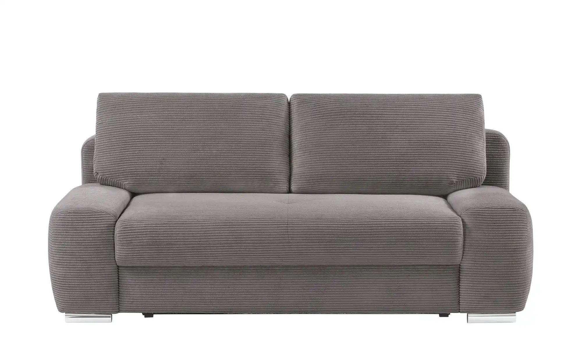 bobb Schlafsofa mit Boxspringpolsterung  Viannie de Luxe ¦ grau ¦ Maße (cm) günstig online kaufen