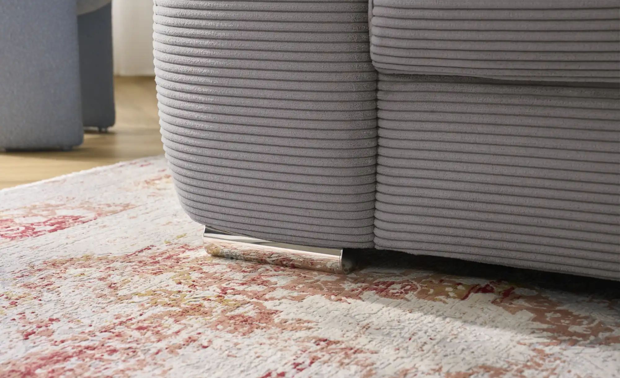 bobb Schlafsofa mit Boxspringpolsterung  Viannie de Luxe ¦ grau ¦ Maße (cm) günstig online kaufen