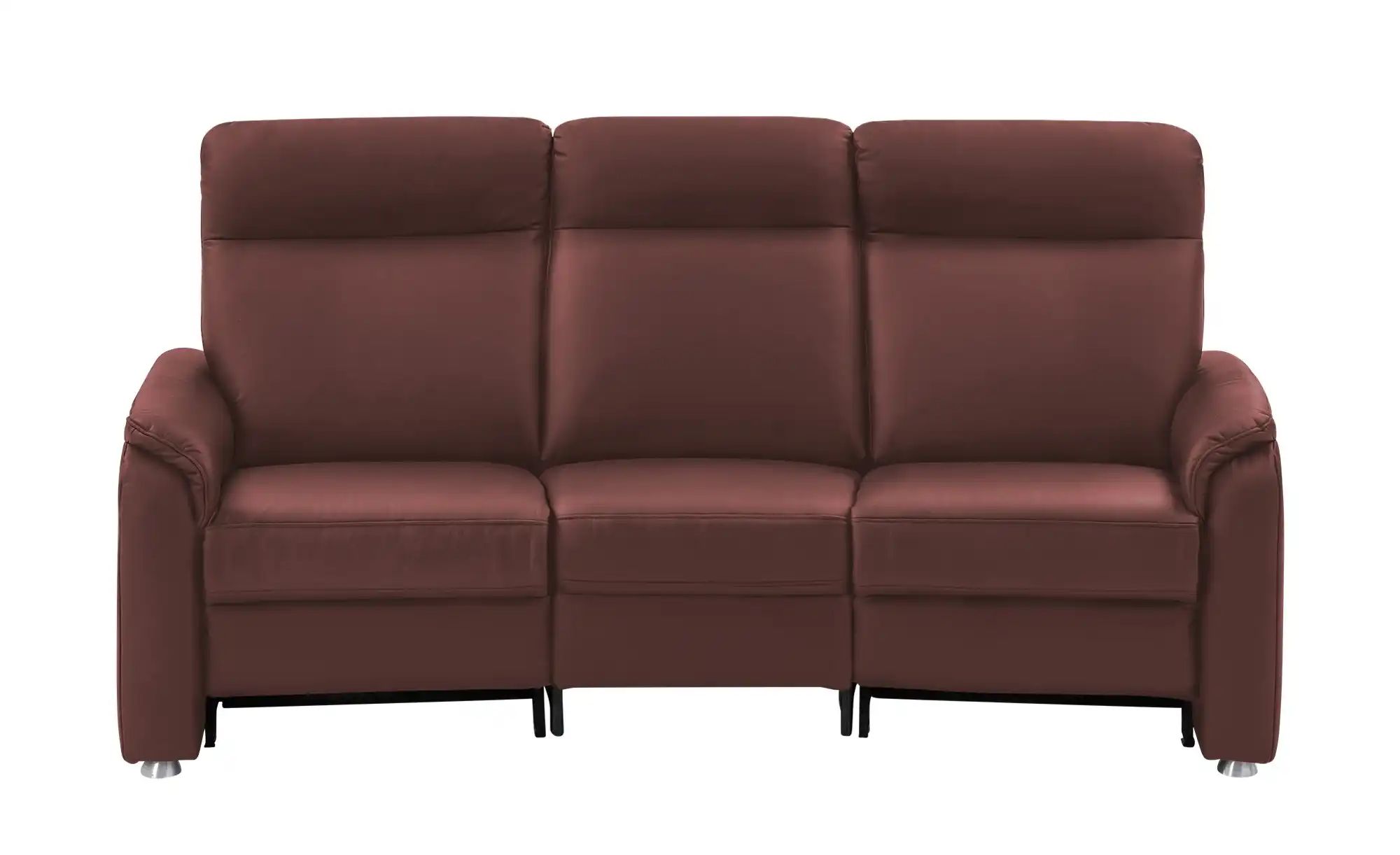 Trapezsofa   Luc ¦ rot ¦ Maße (cm): B: 218 H: 107 T: 103 Polstermöbel > Sof günstig online kaufen