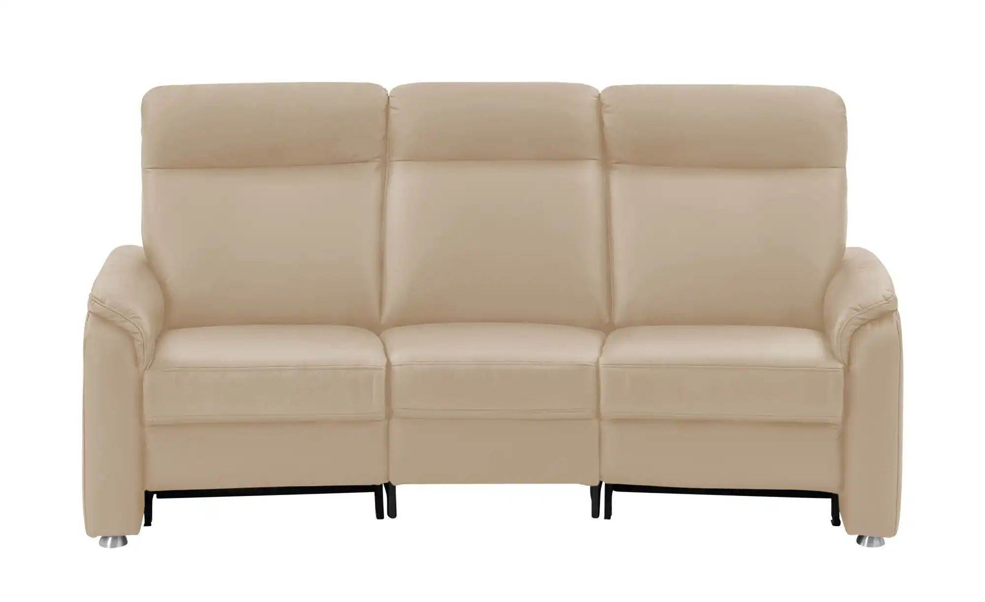 Trapezsofa   Luc ¦ beige ¦ Maße (cm): B: 218 H: 107 T: 103 Polstermöbel > S günstig online kaufen