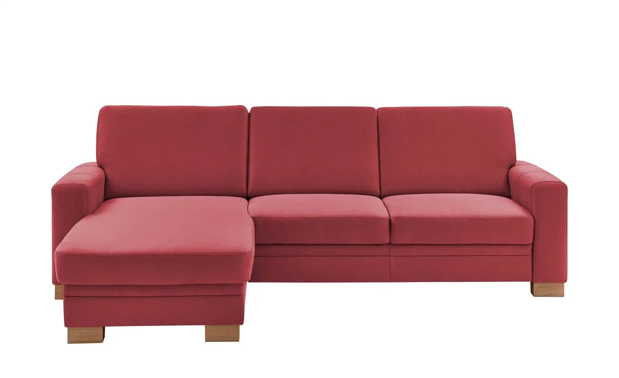 meinSofa Ecksofa  Uli-S ¦ rot ¦ Maße (cm): B: 270 H: 90 T: 258 Polstermöbel günstig online kaufen