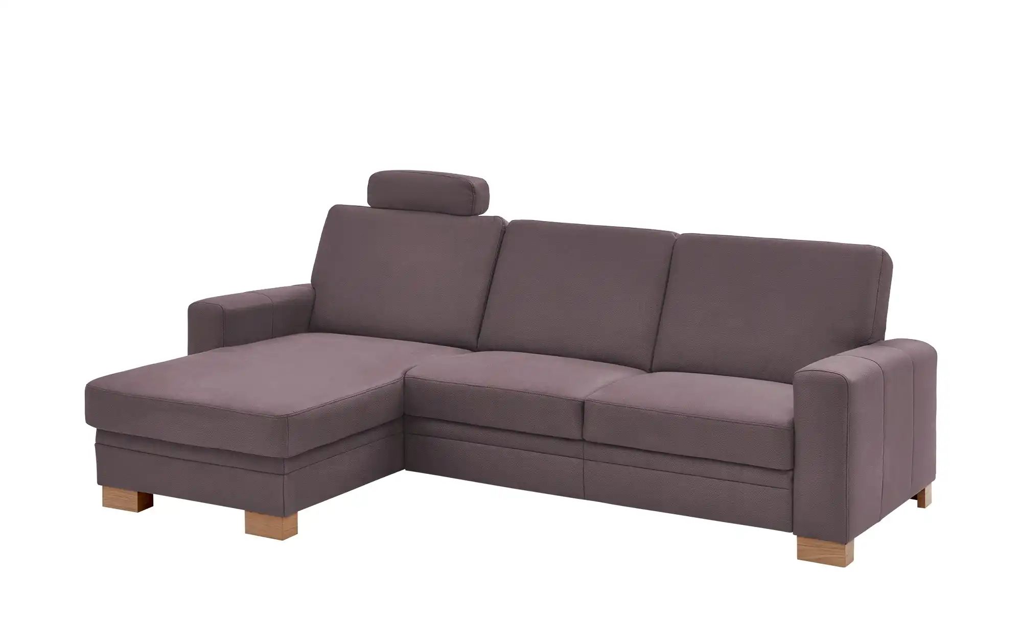 meinSofa Ecksofa  Uli-S ¦ lila/violett ¦ Maße (cm): B: 270 H: 90 T: 258 Pol günstig online kaufen