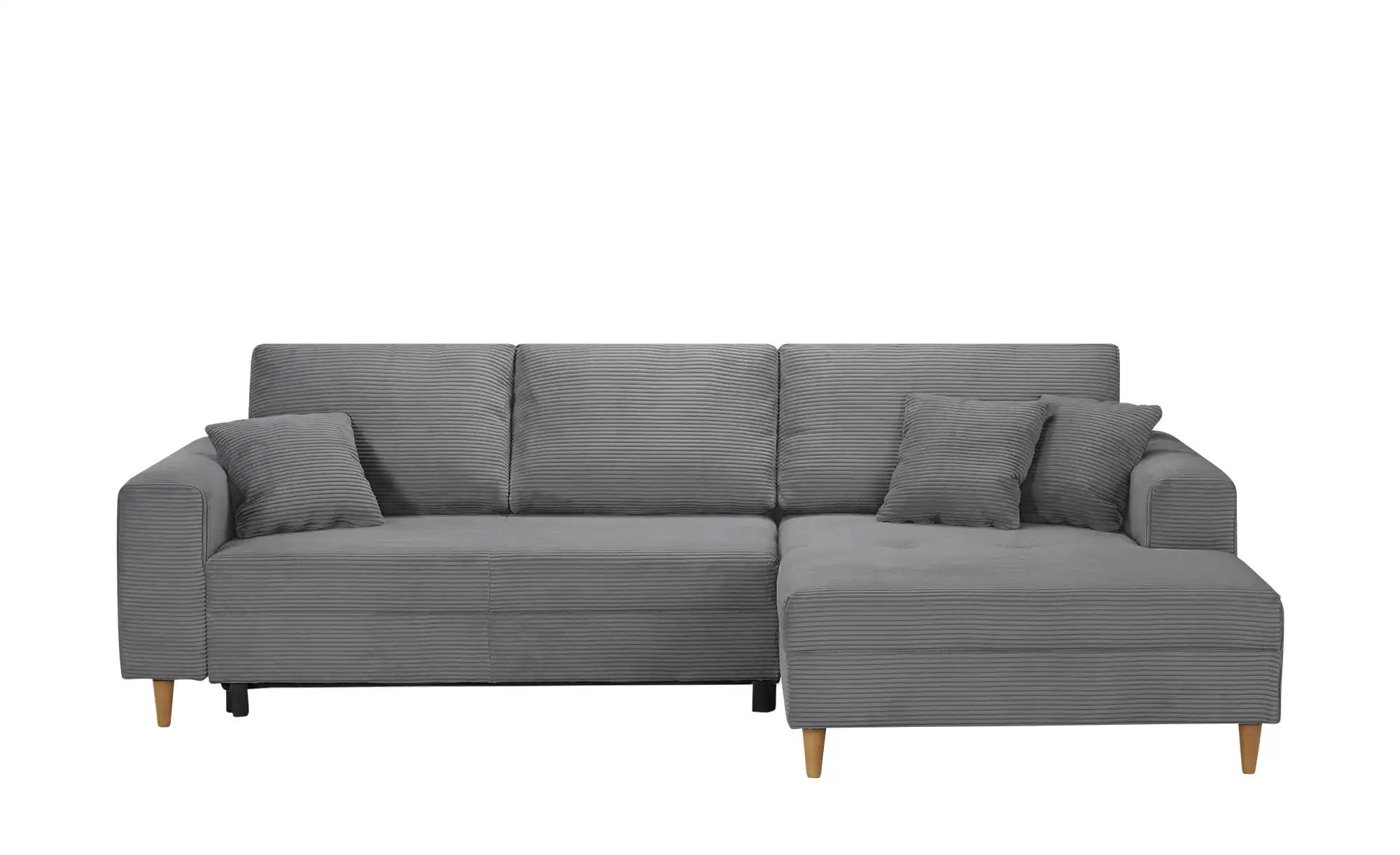 Ecksofa  Benedita ¦ grau ¦ Maße (cm): B: 275 H: 91 T: 173 Polstermöbel > So günstig online kaufen