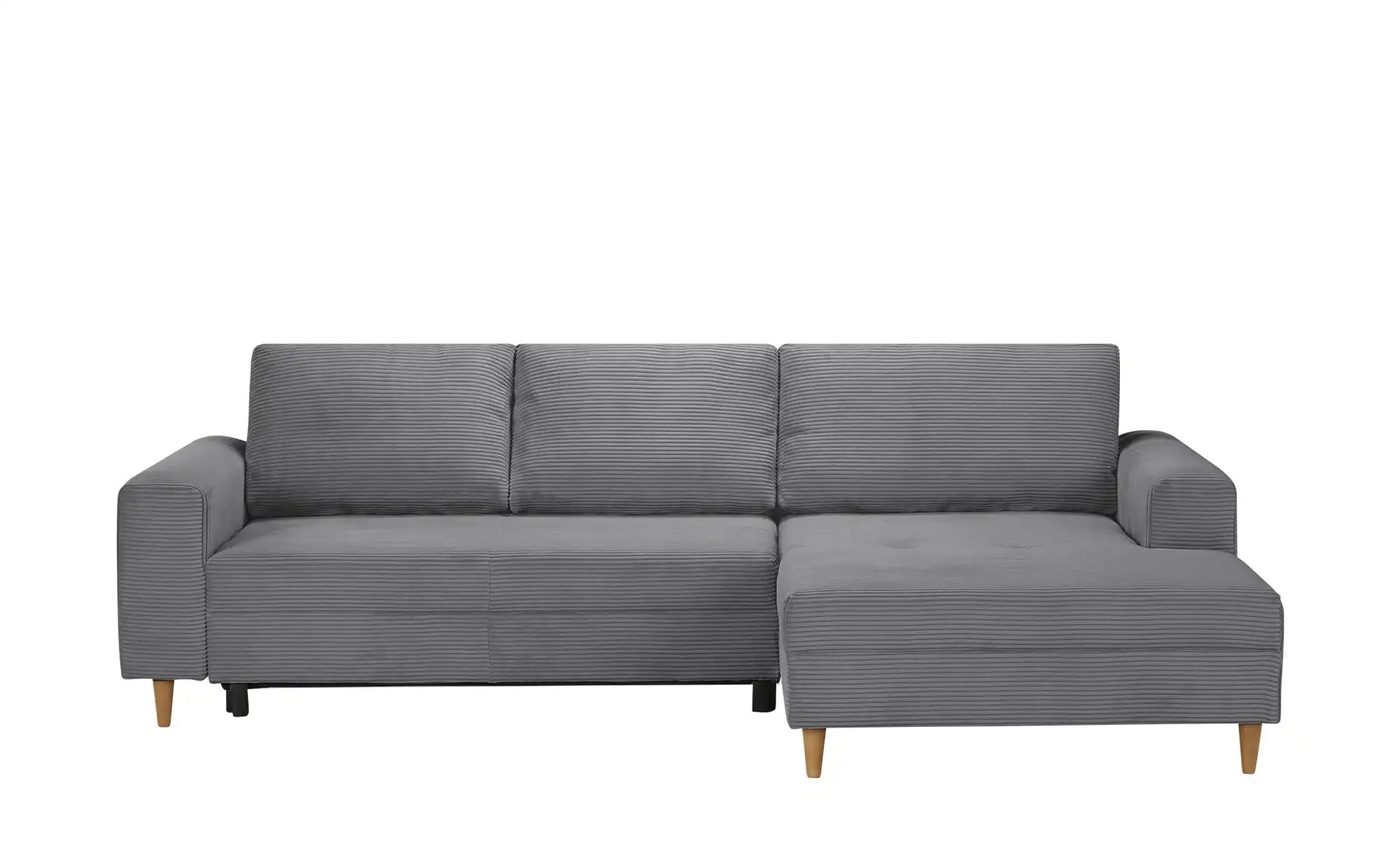 Ecksofa  Benedita ¦ grau ¦ Maße (cm): B: 275 H: 91 T: 173 Polstermöbel > So günstig online kaufen