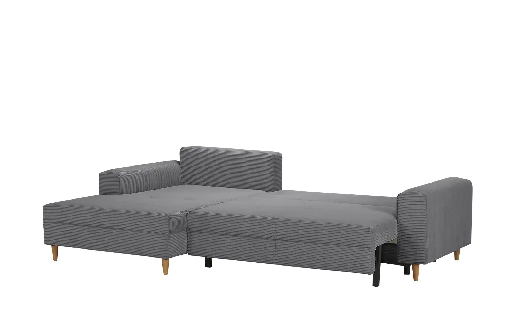 Ecksofa  Benedita ¦ grau ¦ Maße (cm): B: 275 H: 91 T: 173 Polstermöbel > So günstig online kaufen