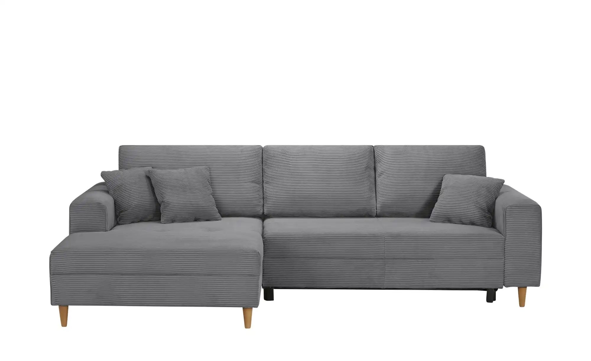 Ecksofa  Benedita ¦ grau ¦ Maße (cm): B: 275 H: 91 T: 173 Polstermöbel > So günstig online kaufen