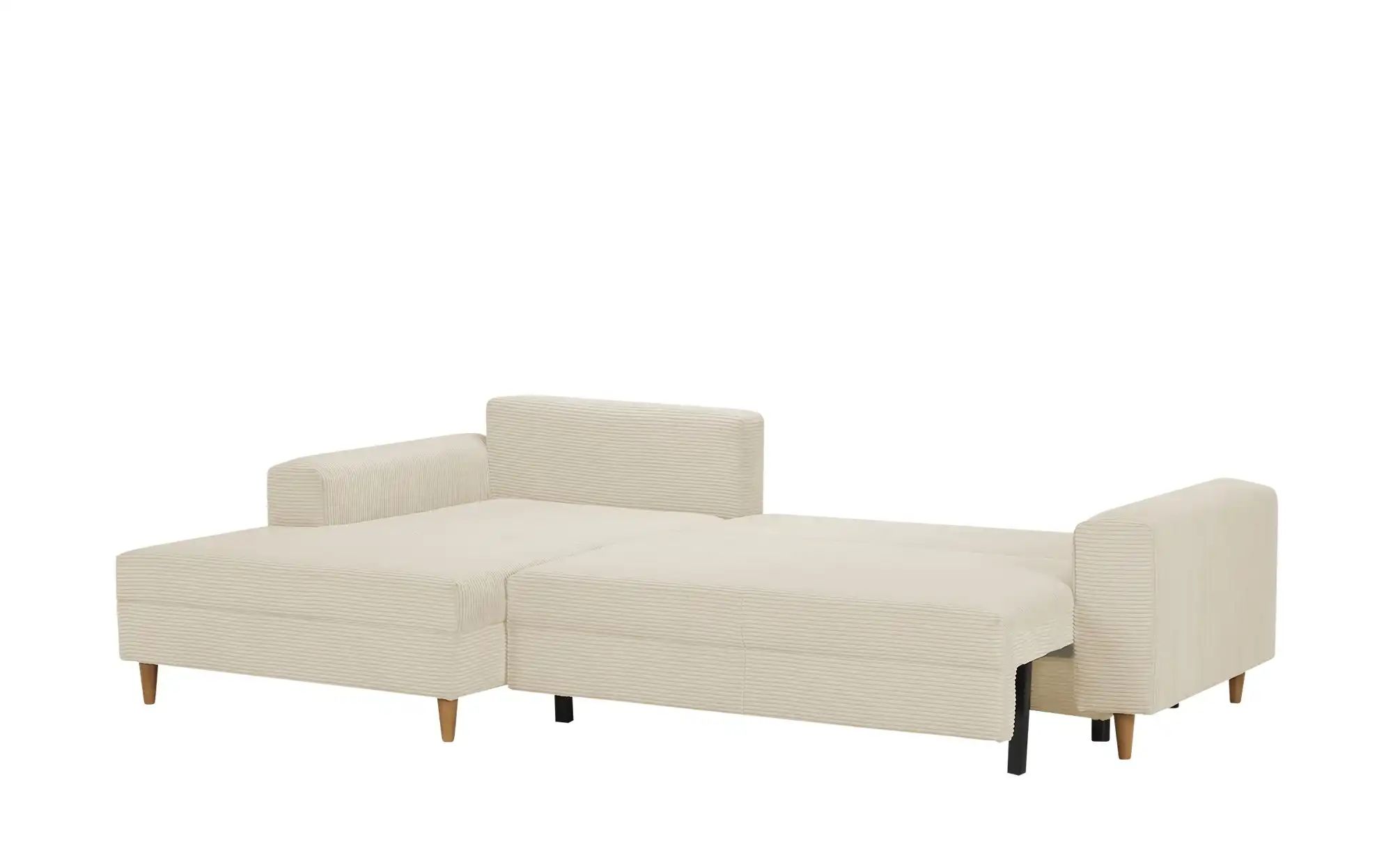 Ecksofa  Benedita ¦ beige ¦ Maße (cm): B: 275 H: 91 T: 173 Polstermöbel > S günstig online kaufen