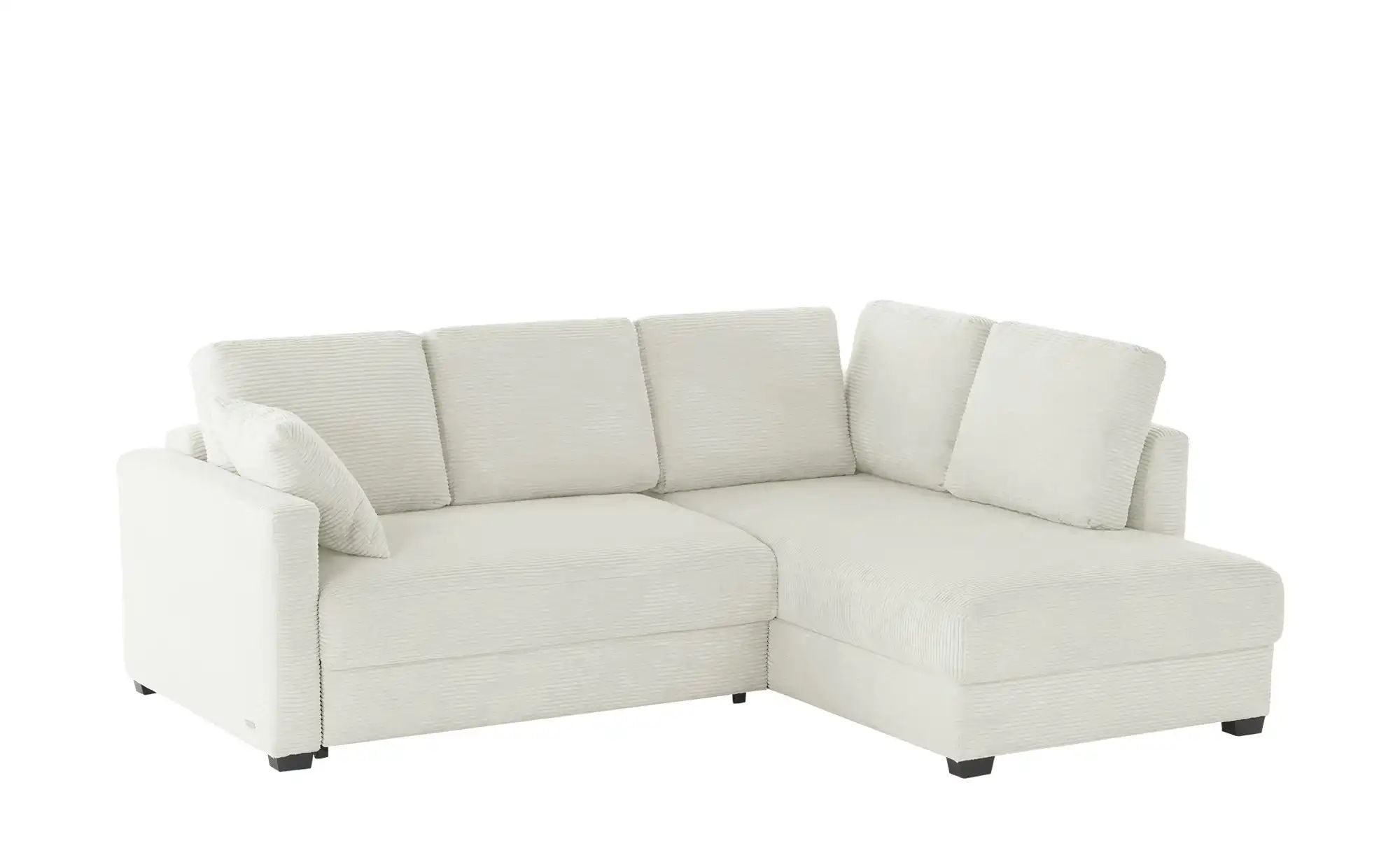 bobb Ecksofa mit Boxspringpolsterung  Lisa de Luxe ¦ grau ¦ Maße (cm): B: 2 günstig online kaufen