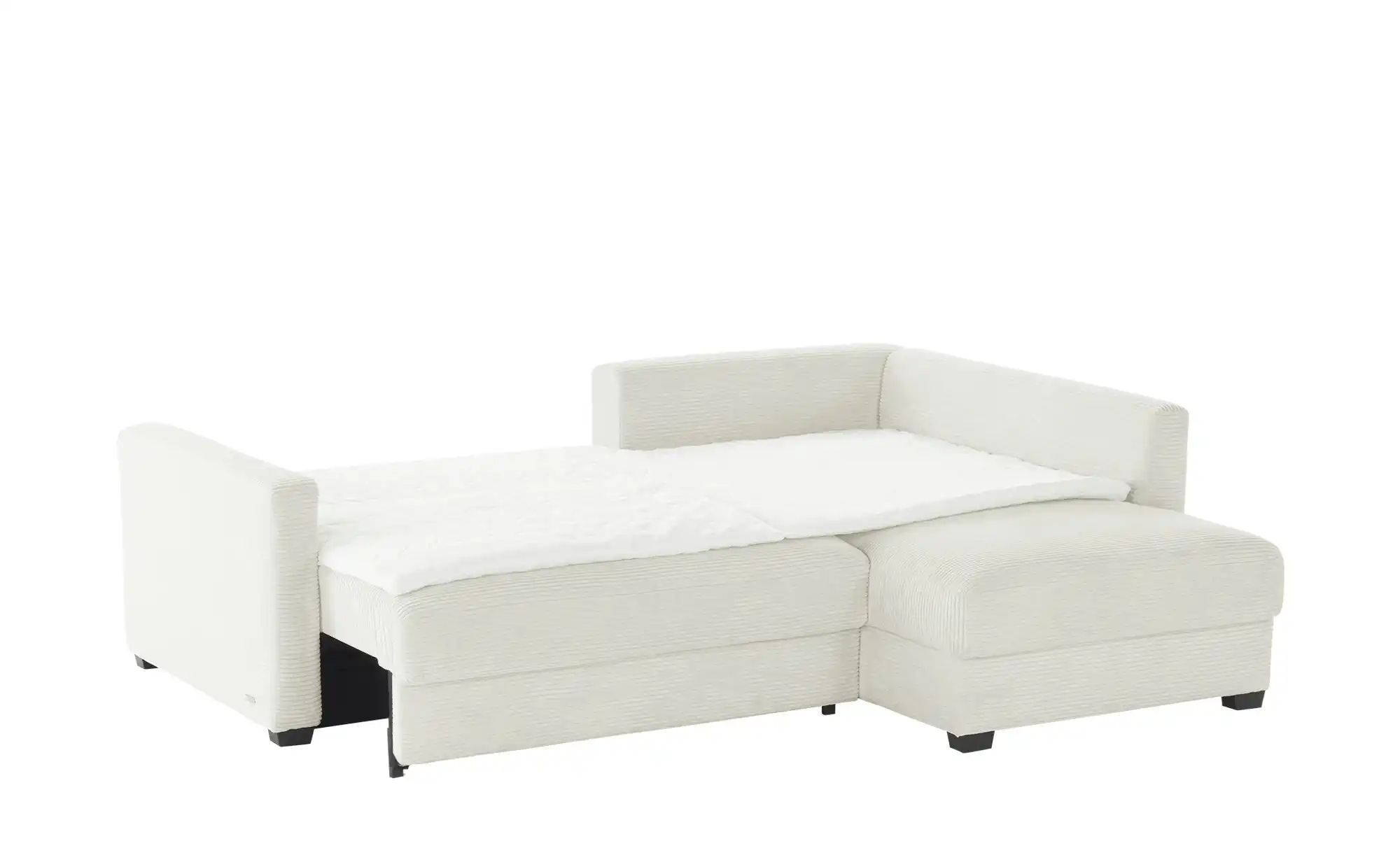 bobb Ecksofa mit Boxspringpolsterung  Lisa de Luxe ¦ grau ¦ Maße (cm): B: 2 günstig online kaufen
