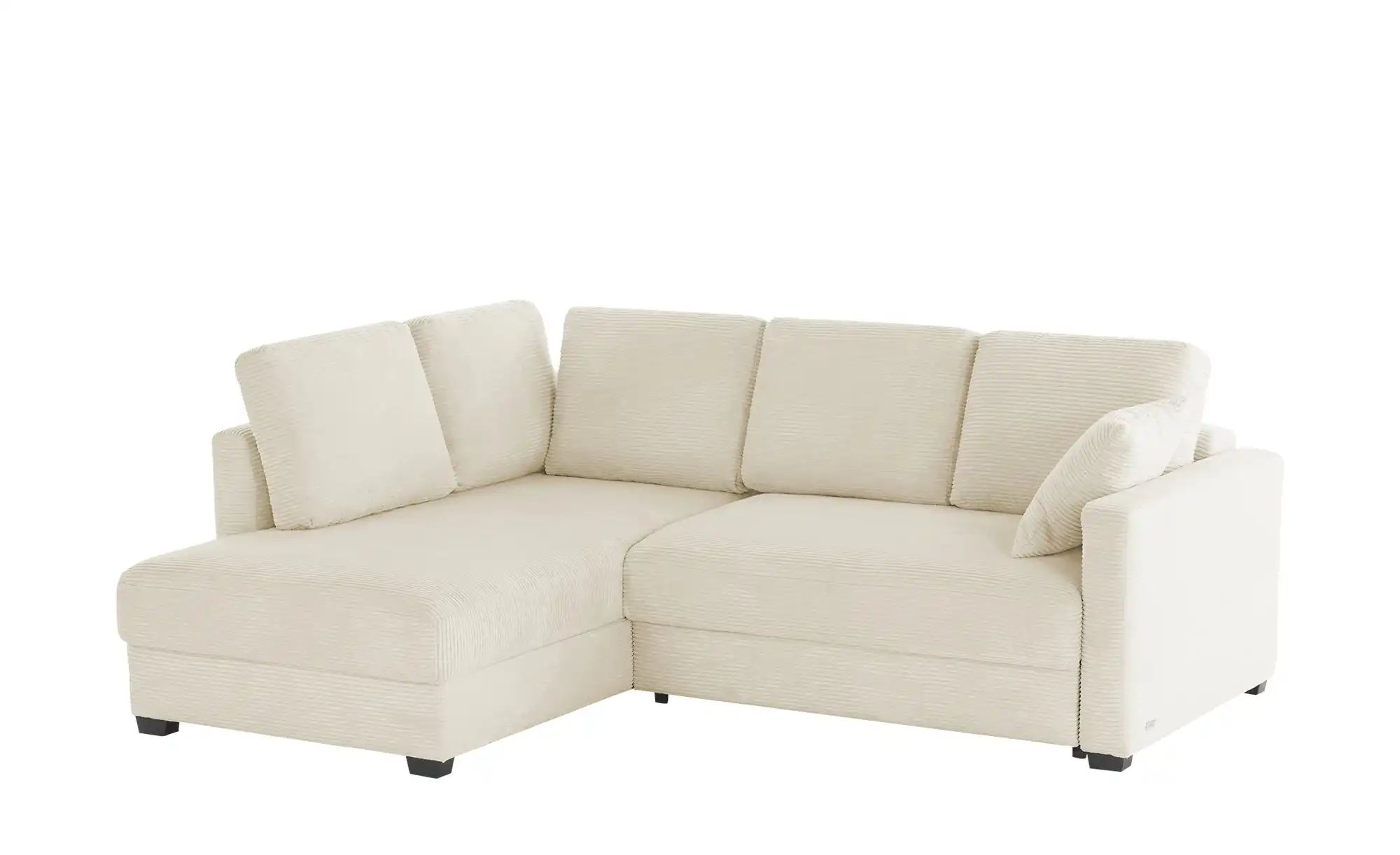 bobb Ecksofa mit Boxspringpolsterung  Lisa de Luxe ¦ creme ¦ Maße (cm): B: günstig online kaufen