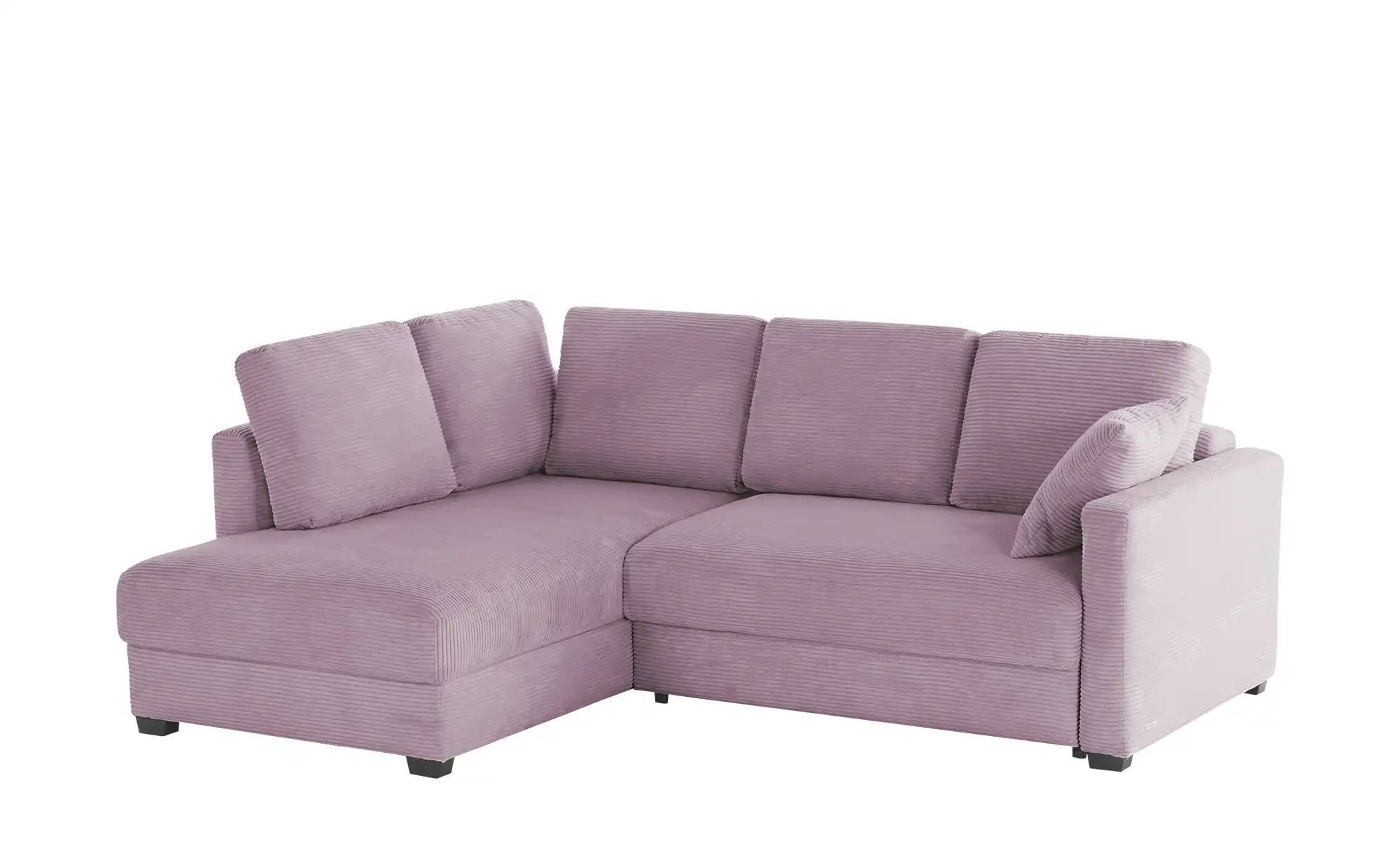 bobb Ecksofa mit Boxspringpolsterung  Lisa de Luxe ¦ lila/violett ¦ Maße (c günstig online kaufen