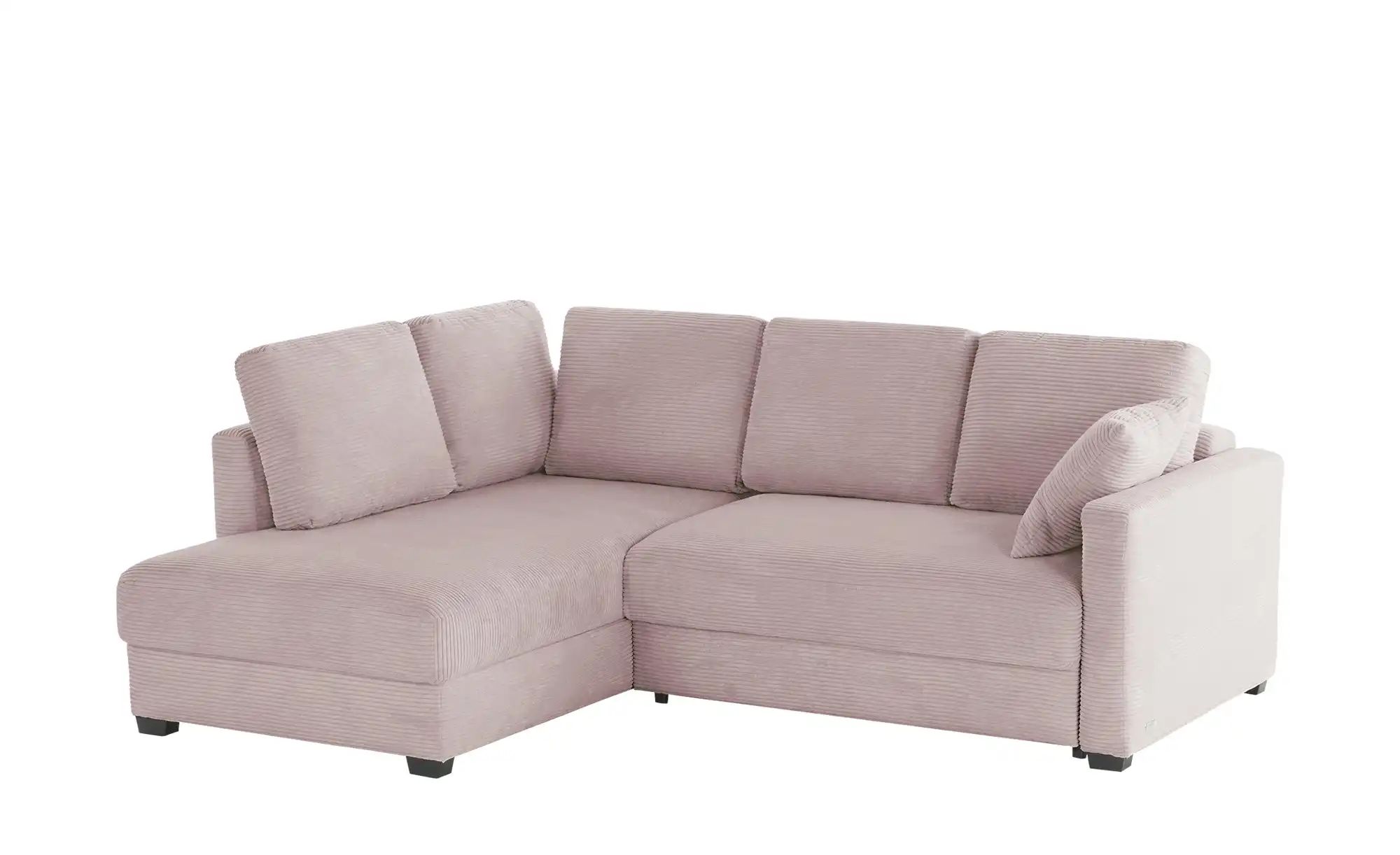 bobb Ecksofa mit Boxspringpolsterung  Lisa de Luxe ¦ rosa/pink ¦ Maße (cm): günstig online kaufen