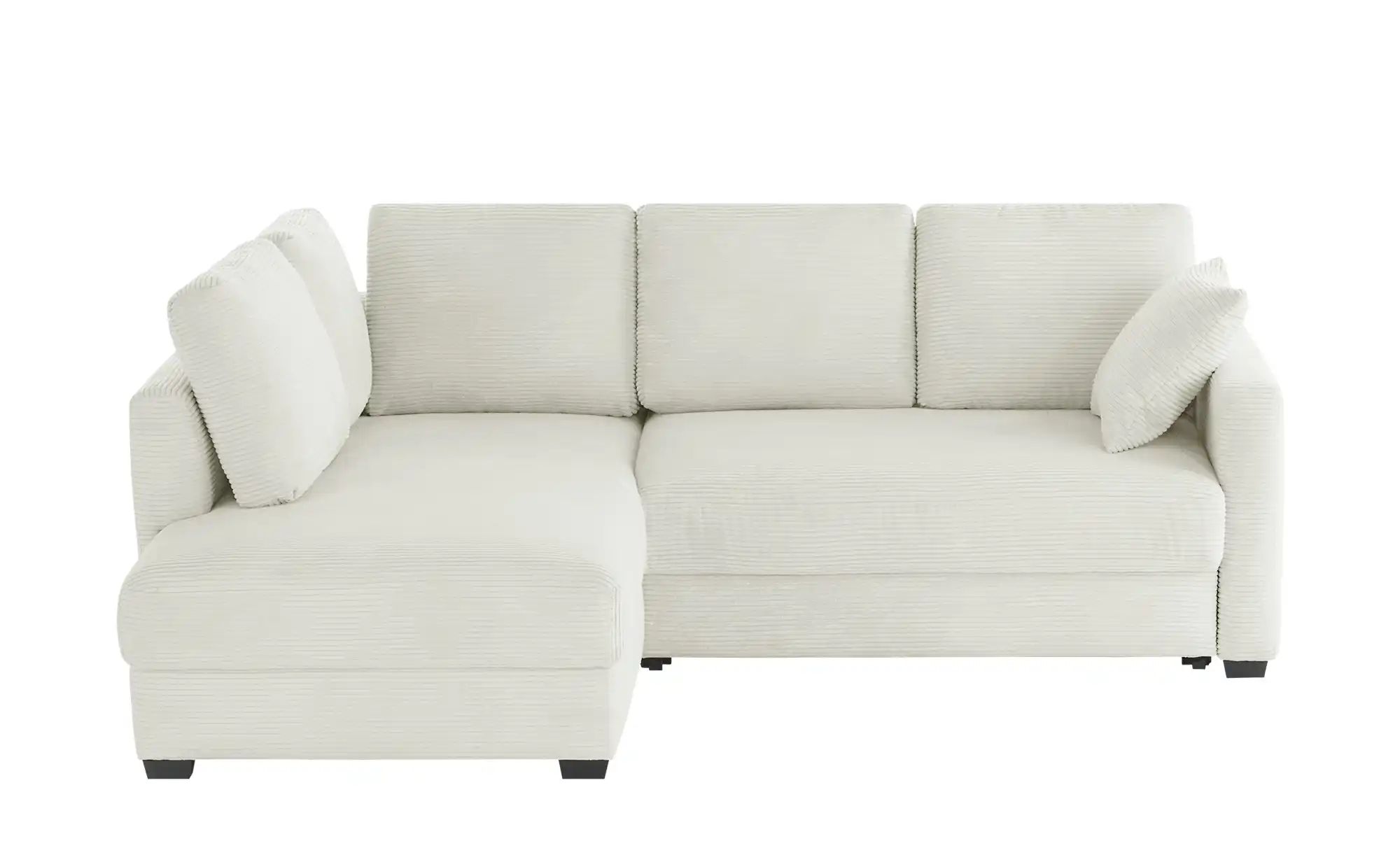 bobb Ecksofa mit Boxspringpolsterung  Lisa de Luxe ¦ grau ¦ Maße (cm): B: 2 günstig online kaufen