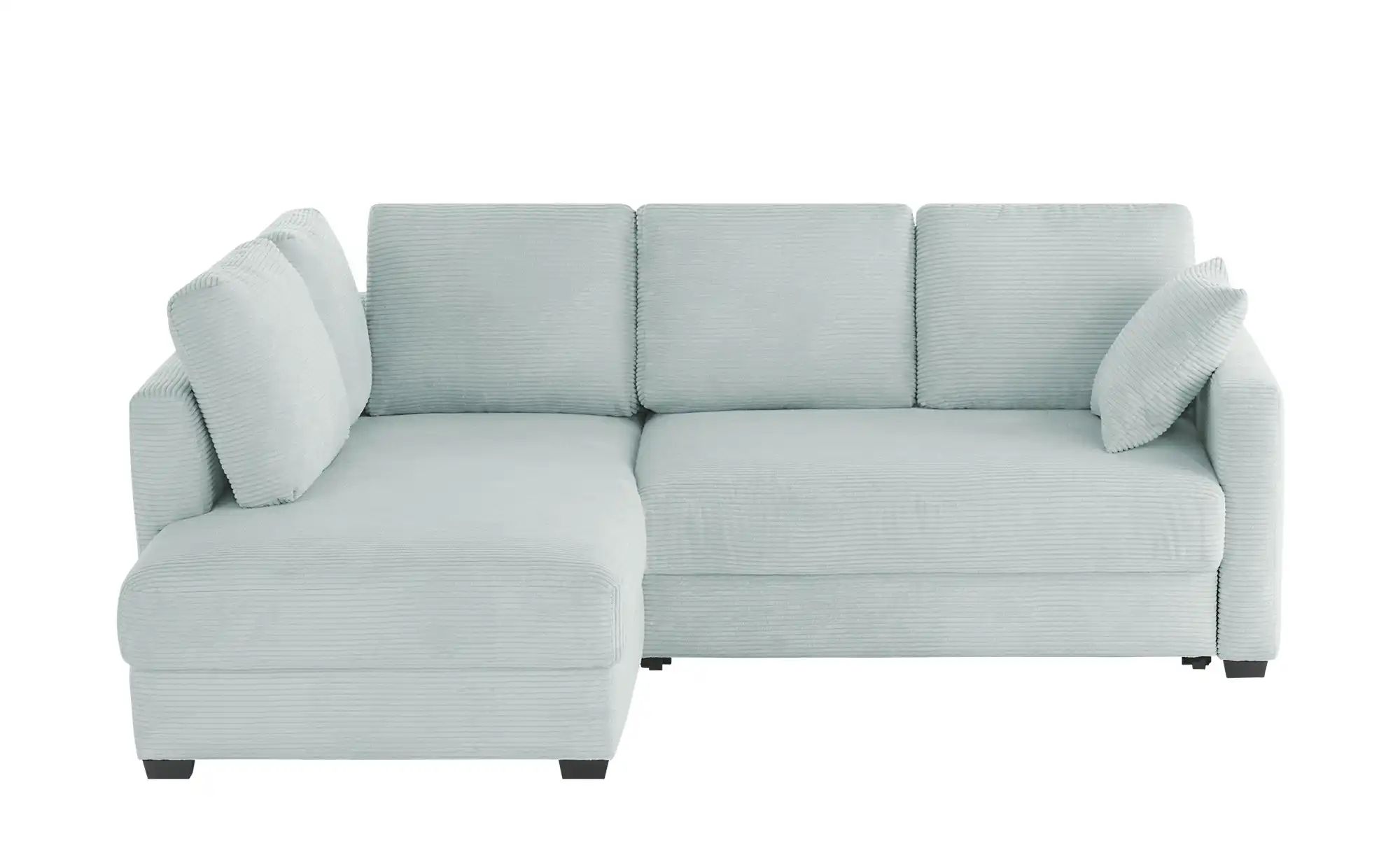 bobb Ecksofa mit Boxspringpolsterung  Lisa de Luxe ¦ blau ¦ Maße (cm): B: 2 günstig online kaufen