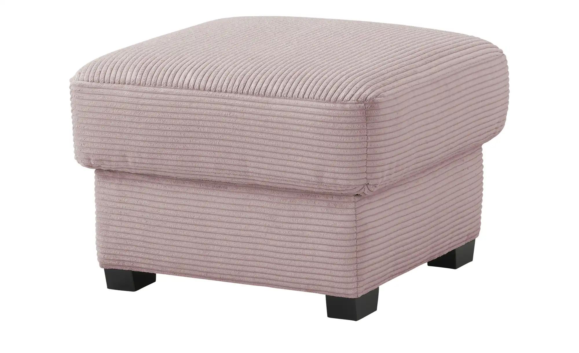 bobb Hocker mit Boxspringpolsterung  Lisa de Luxe ¦ rosa/pink ¦ Maße (cm): günstig online kaufen