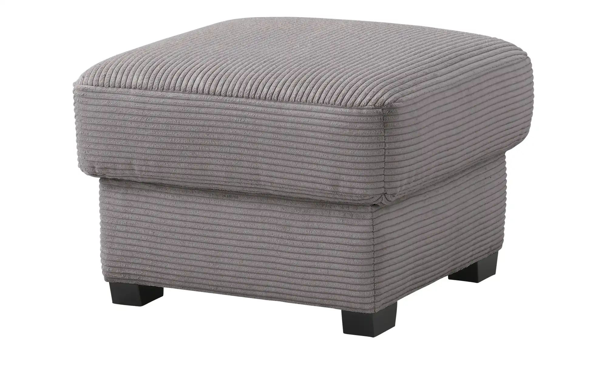 bobb Hocker mit Boxspringpolsterung  Lisa de Luxe ¦ grau ¦ Maße (cm): B: 61 günstig online kaufen