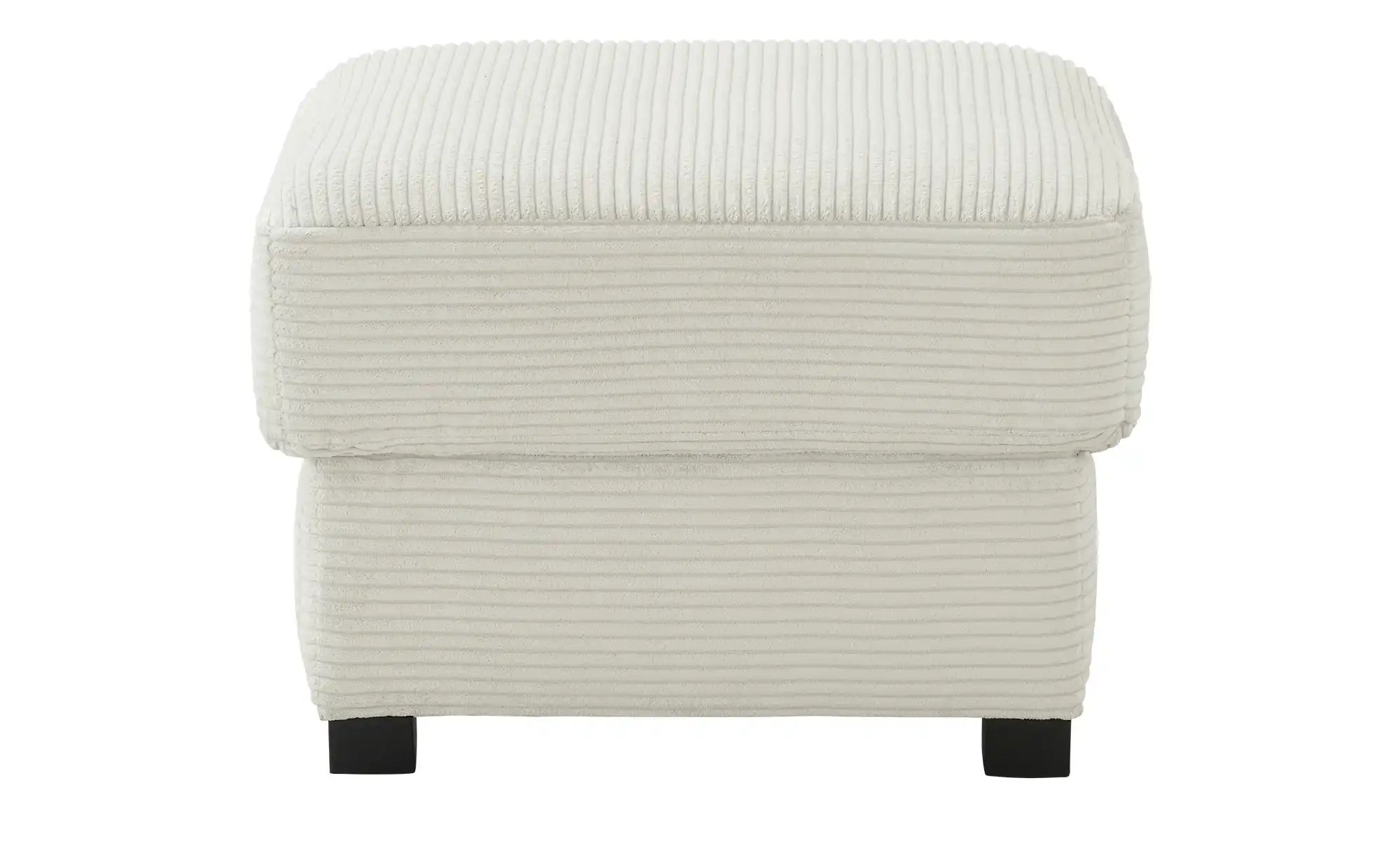 bobb Hocker mit Boxspringpolsterung  Lisa de Luxe ¦ grau ¦ Maße (cm): B: 61 günstig online kaufen