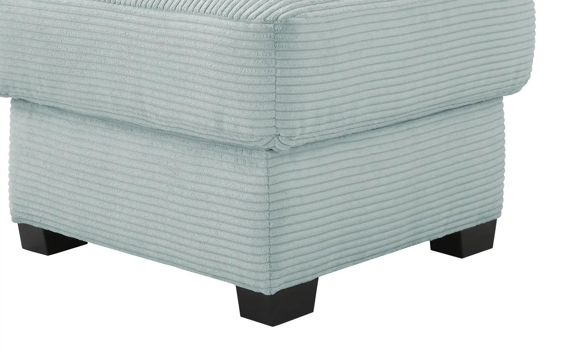 Thumbnail - bobb Hocker mit Boxspringpolsterung  Lisa de Luxe ¦ blau ¦ Maße (cm): B: 61 H: 47 T: 61.0 Polstermöbel > Hocker - Höffne...