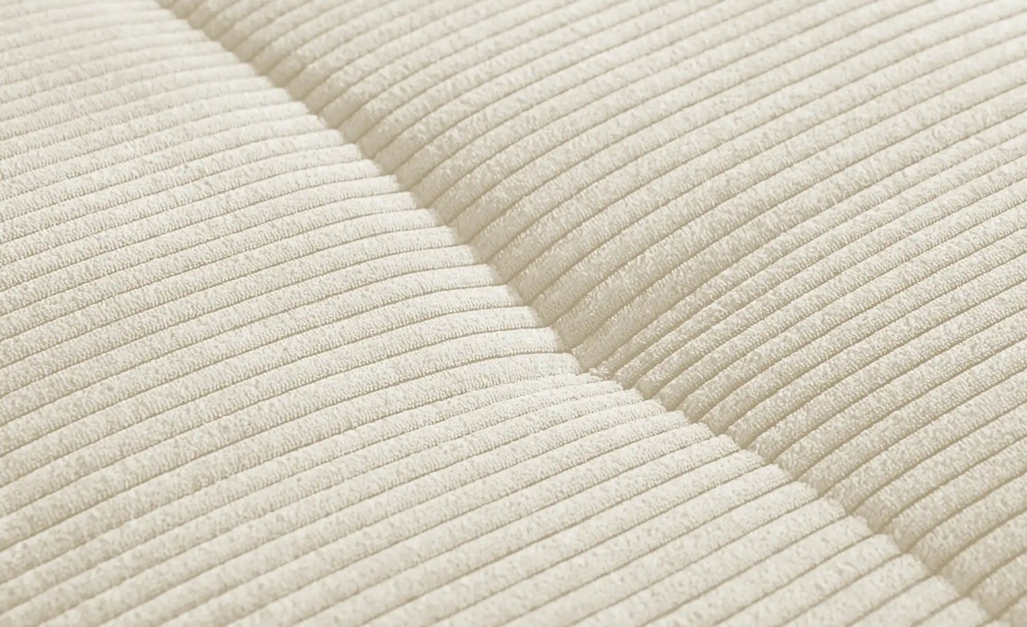 bobb Ecksofa in kuscheligem Cordstoff Soumia ¦ creme ¦ Maße (cm): B: 283 H: günstig online kaufen