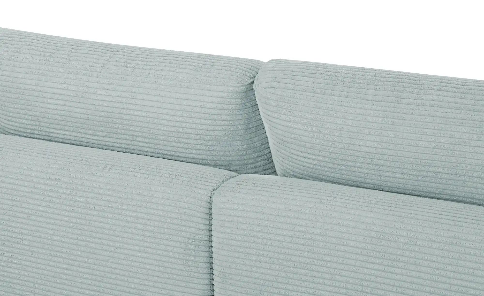 bobb Ecksofa in kuscheligem Cordstoff Soumia ¦ blau ¦ Maße (cm): B: 283 H: günstig online kaufen