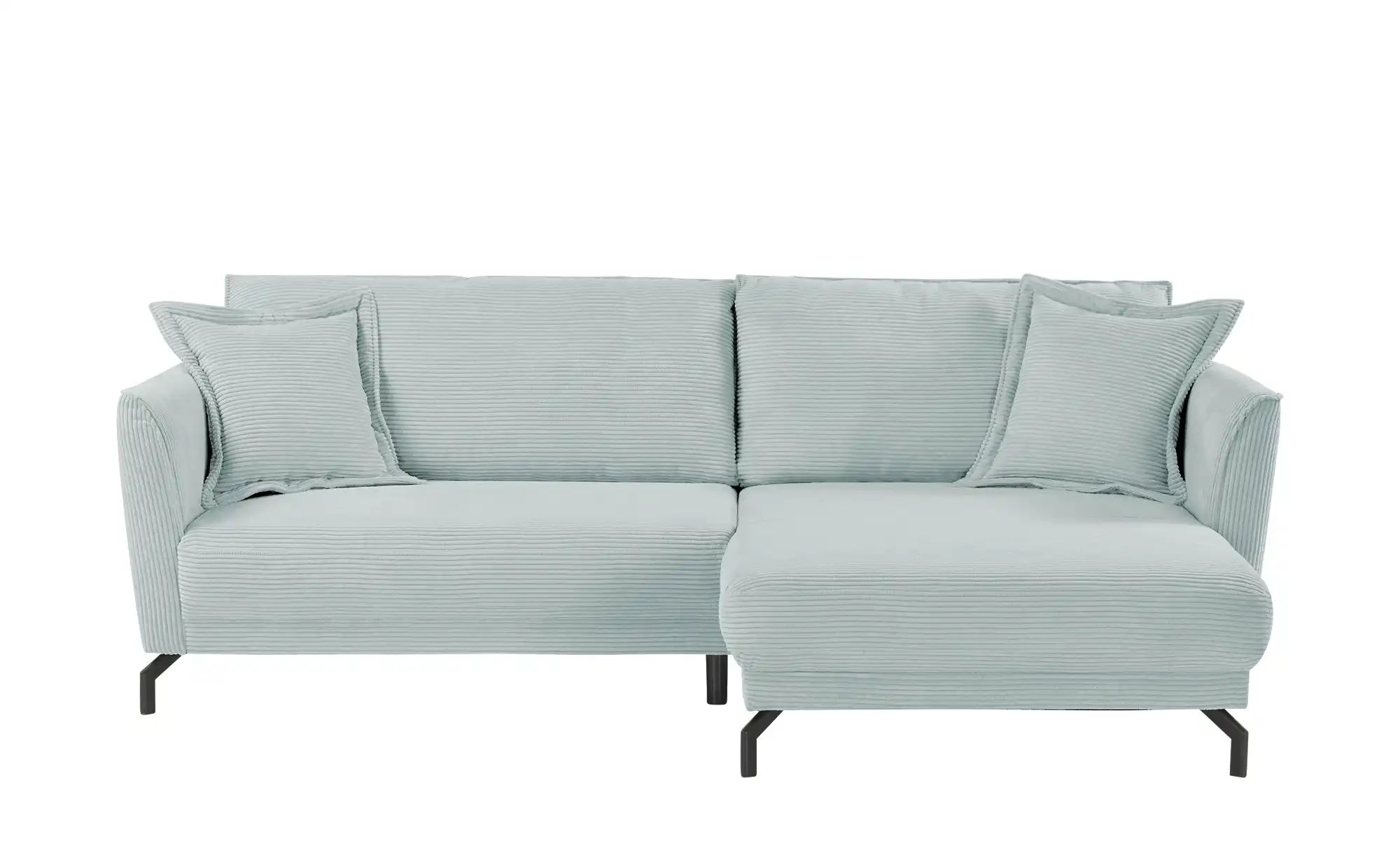 bobb Ecksofa  Yolanda ¦ blau ¦ Maße (cm): B: 257 H: 94 T: 174 Polstermöbel günstig online kaufen