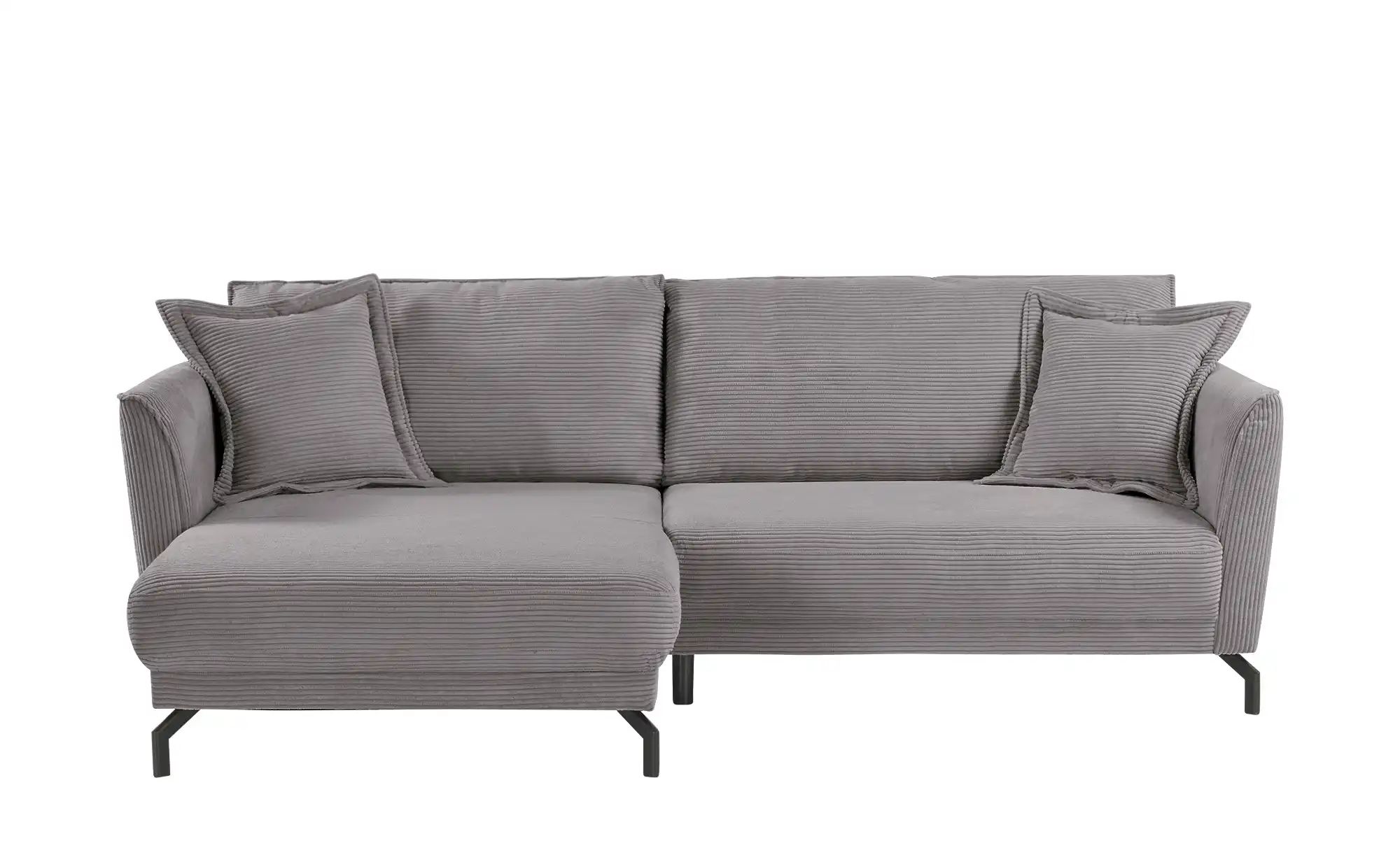 bobb Ecksofa  Yolanda ¦ grau ¦ Maße (cm): B: 257 H: 94 T: 174 Polstermöbel günstig online kaufen