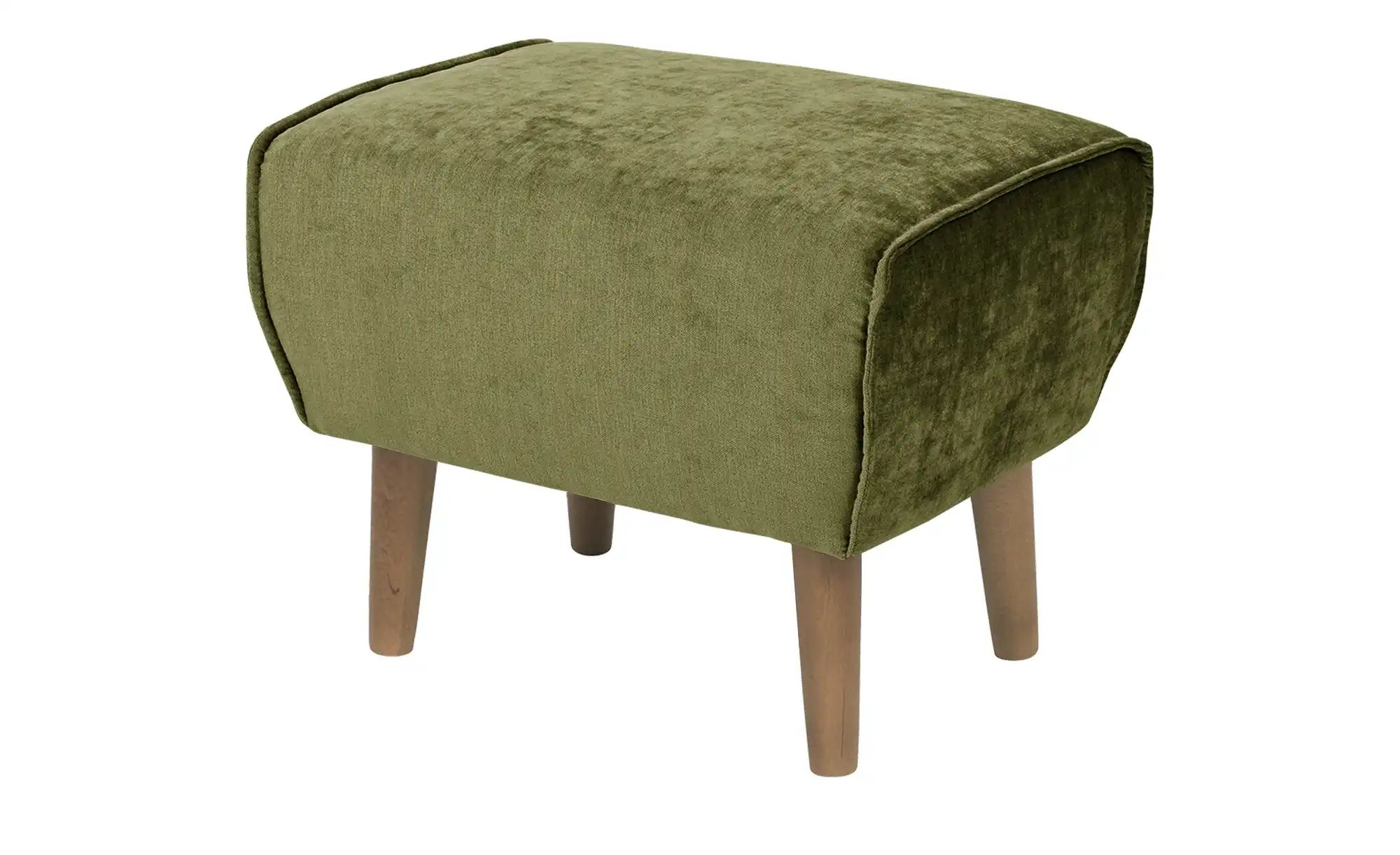 SOHO Hocker  Ellinor ¦ grün ¦ Maße (cm): B: 56 H: 46 T: 41 Polstermöbel > H günstig online kaufen