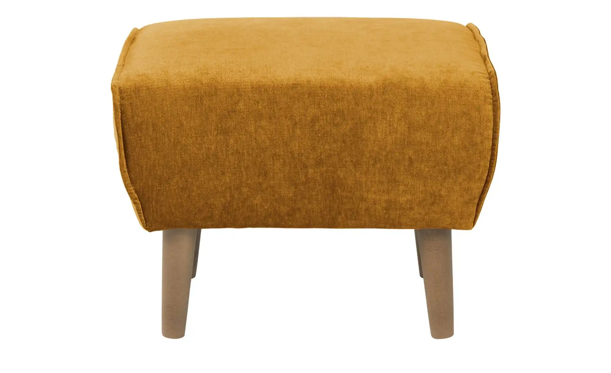 SOHO Hocker  Ellinor ¦ gelb ¦ Maße (cm): B: 56 H: 46 T: 41 Polstermöbel > H günstig online kaufen