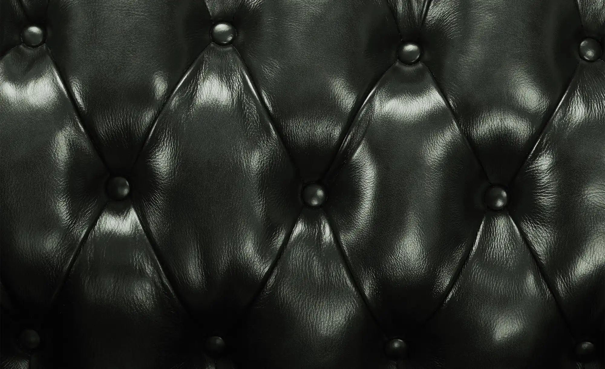 uno Ecksofa Bezug aus Echtleder Chesterfield ¦ grün Polstermöbel > Sofas > günstig online kaufen