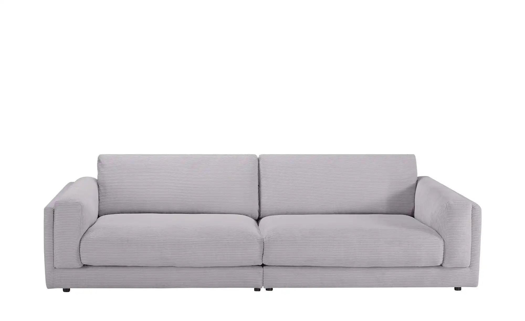 Jette Home Big Sofa aus Cord Roomy ¦ grau ¦ Maße (cm): B: 294 H: 85 T: 150 günstig online kaufen