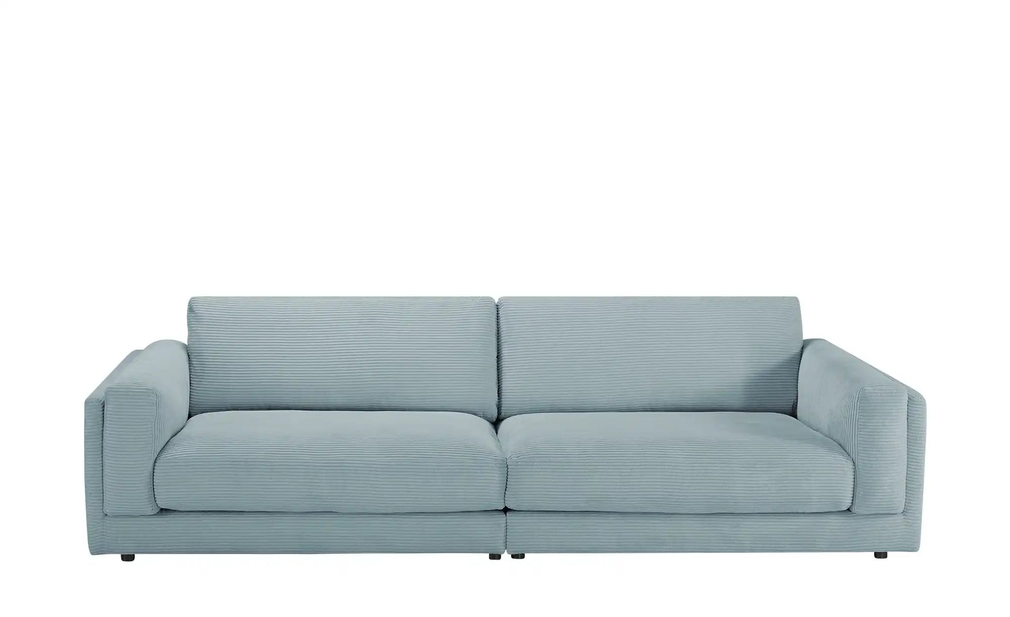 Jette Home Big Sofa aus Cord Roomy ¦ blau ¦ Maße (cm): B: 294 H: 85 T: 150 günstig online kaufen