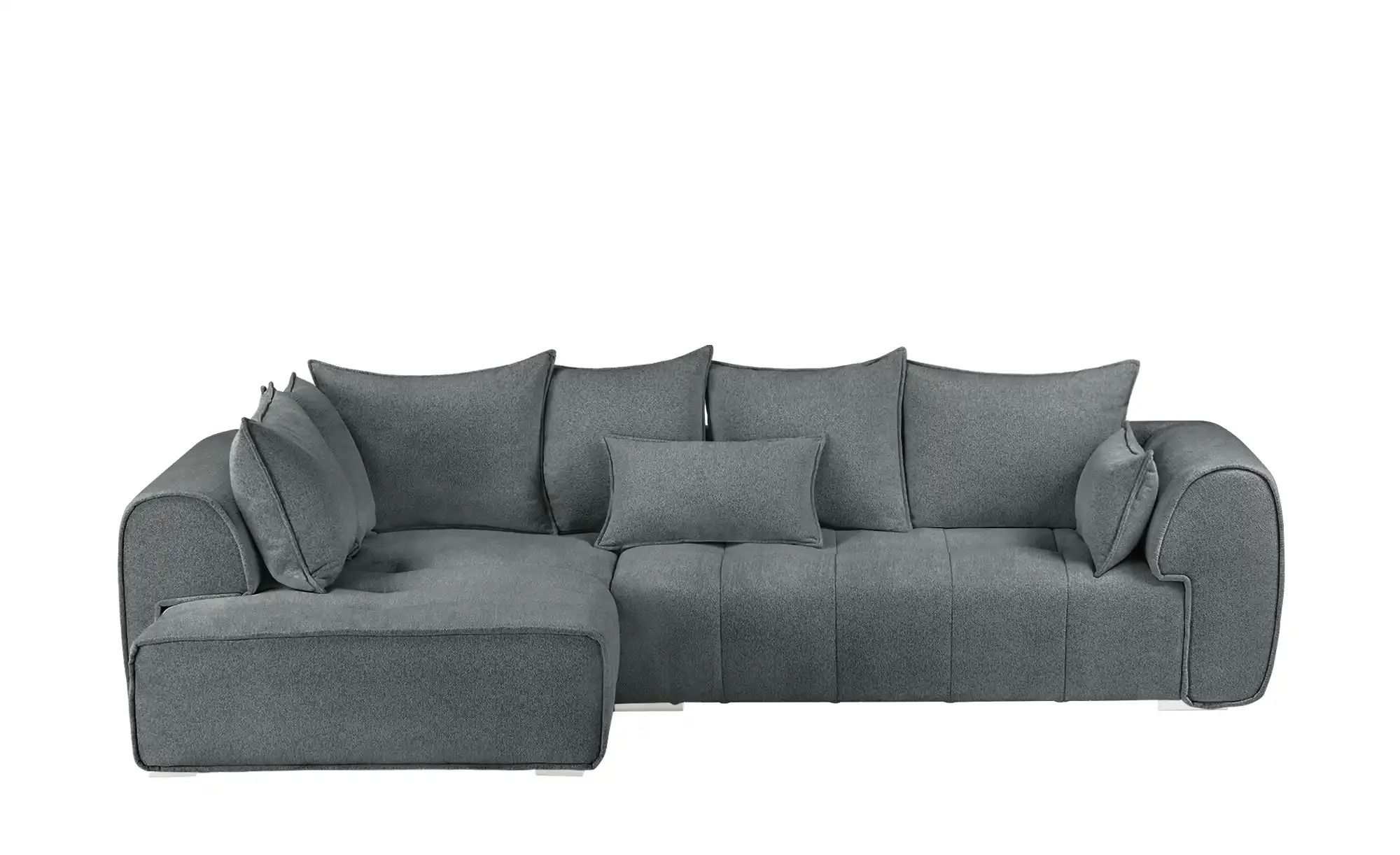 uno Ecksofa beidseitig montierbar London ¦ grau ¦ Maße (cm): B: 320 H: 72 T günstig online kaufen